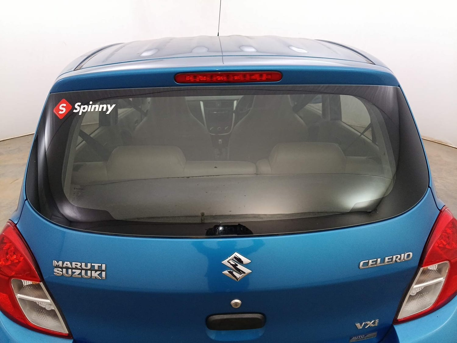 Used 2017 Maruti Suzuki Celerio VXI (O) AMT Petrol Automatic exterior BACK WINDSHIELD VIEW