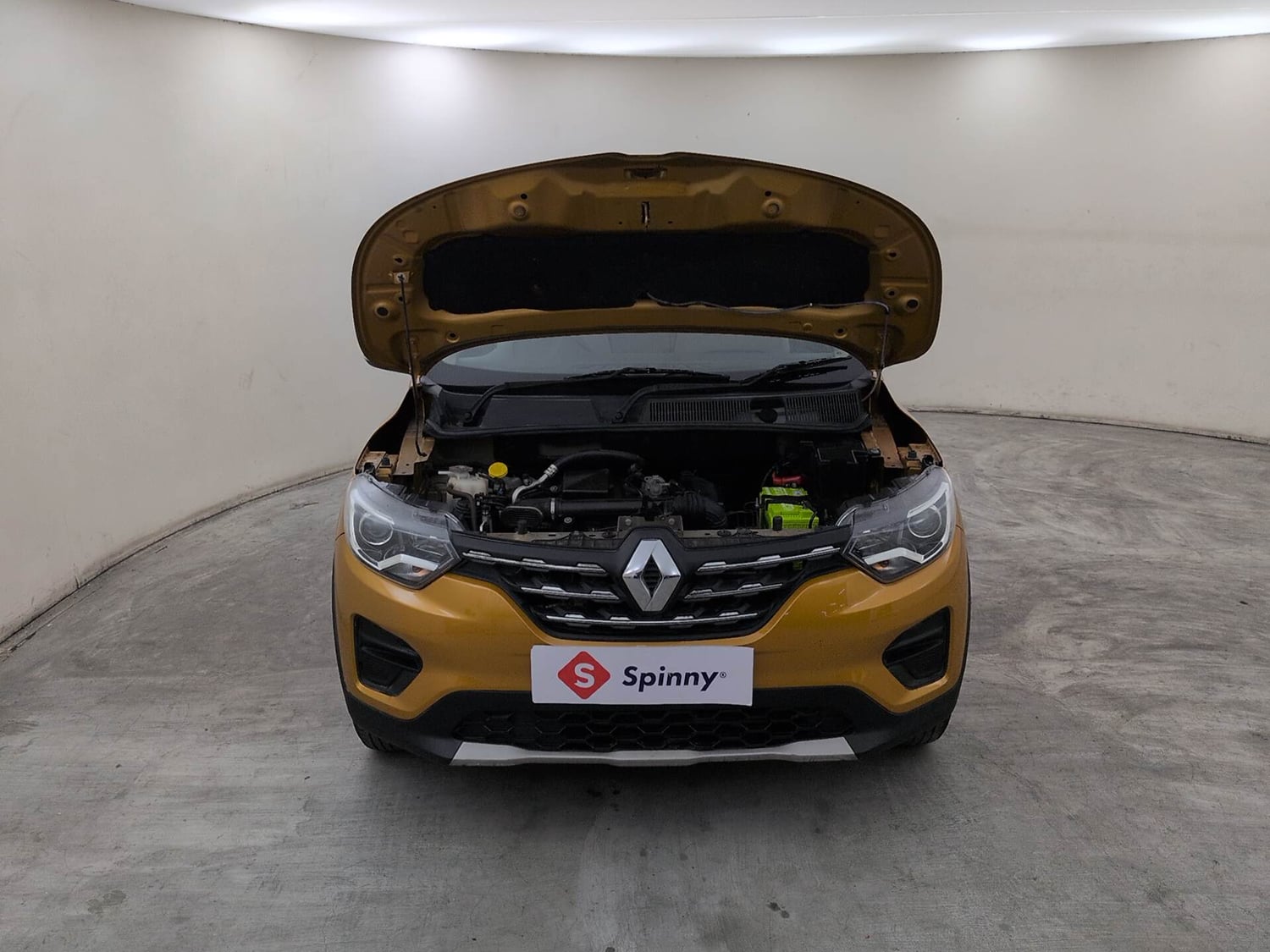 Used 2022 Renault Triber RXT Petrol Manual engine ENGINE & BONNET OPEN FRONT VIEW