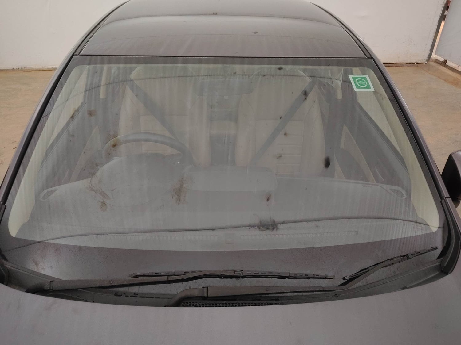 Used 2018 Honda Amaze 1.2 V CVT Petrol Petrol Automatic exterior FRONT WINDSHIELD VIEW