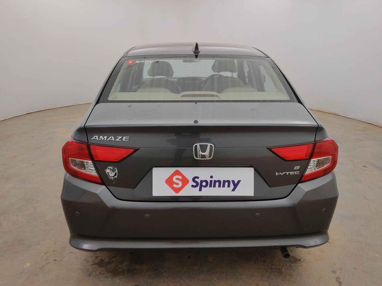 Used 2018 Honda Amaze 1.2 V CVT Petrol Petrol Automatic exterior BACK VIEW