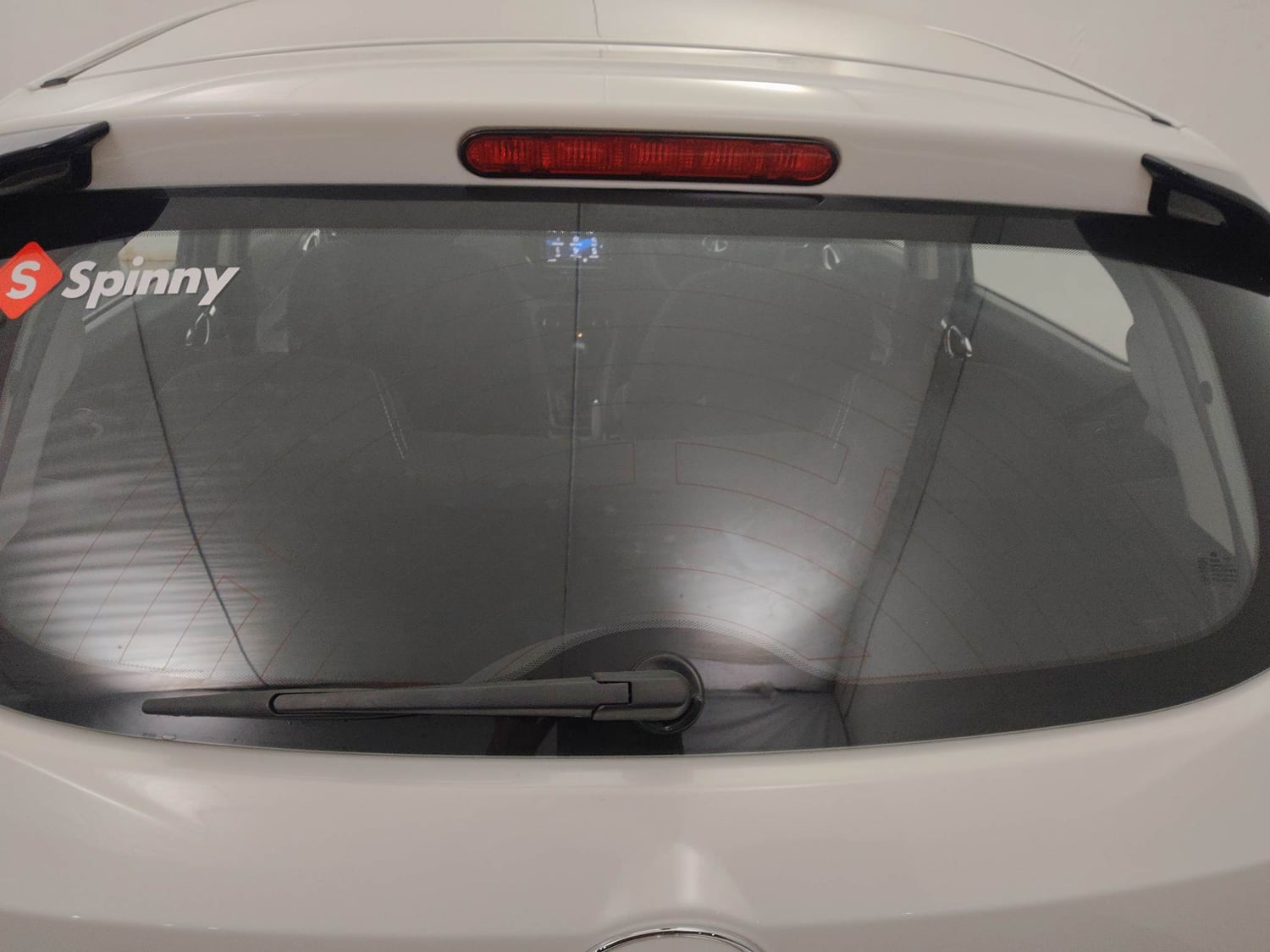Used 2020 Tata Tiago XZ Plus Petrol Manual exterior BACK WINDSHIELD VIEW