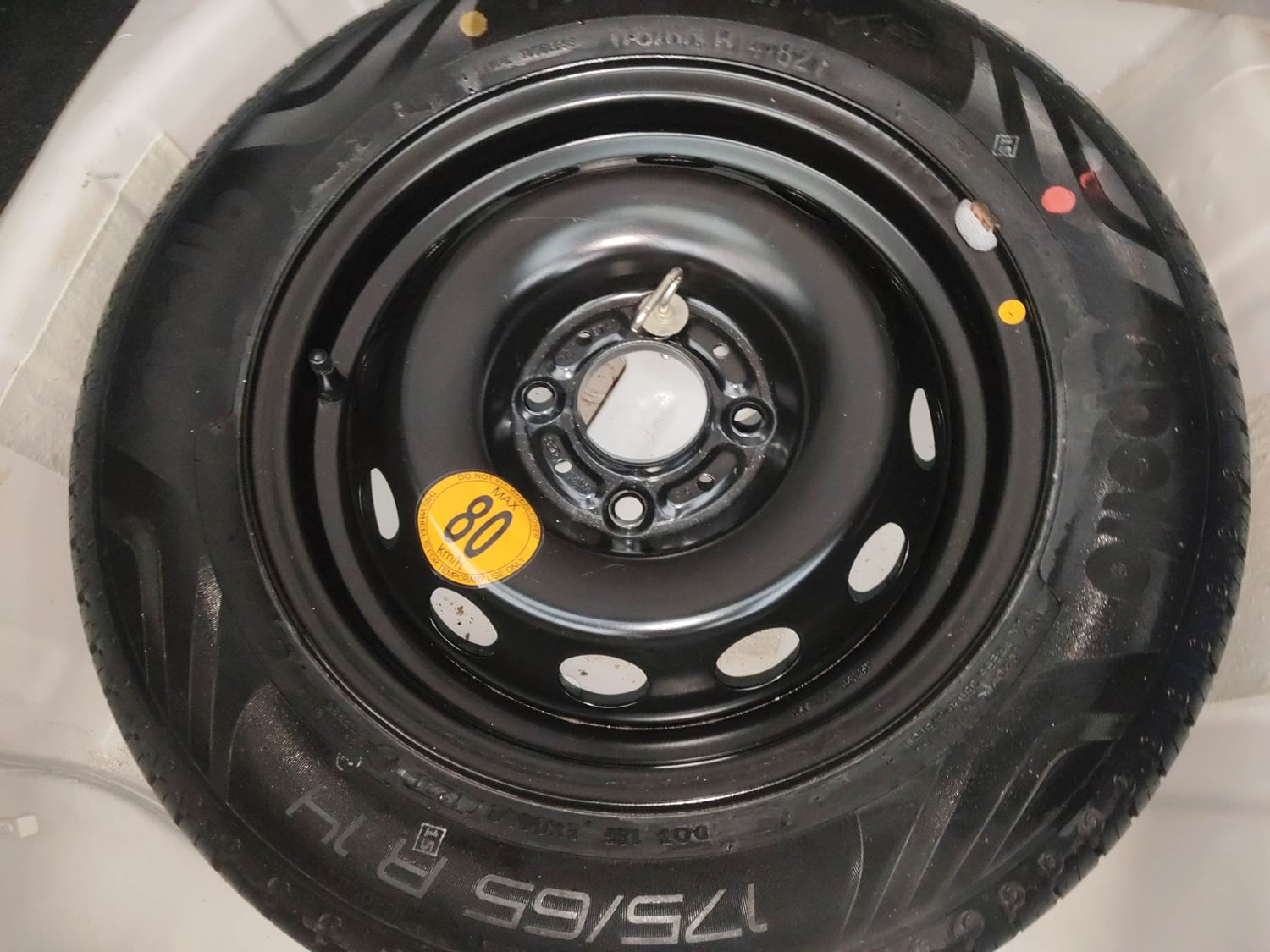 Used 2020 Tata Tiago XZ Plus Petrol Manual tyres SPARE TYRE VIEW