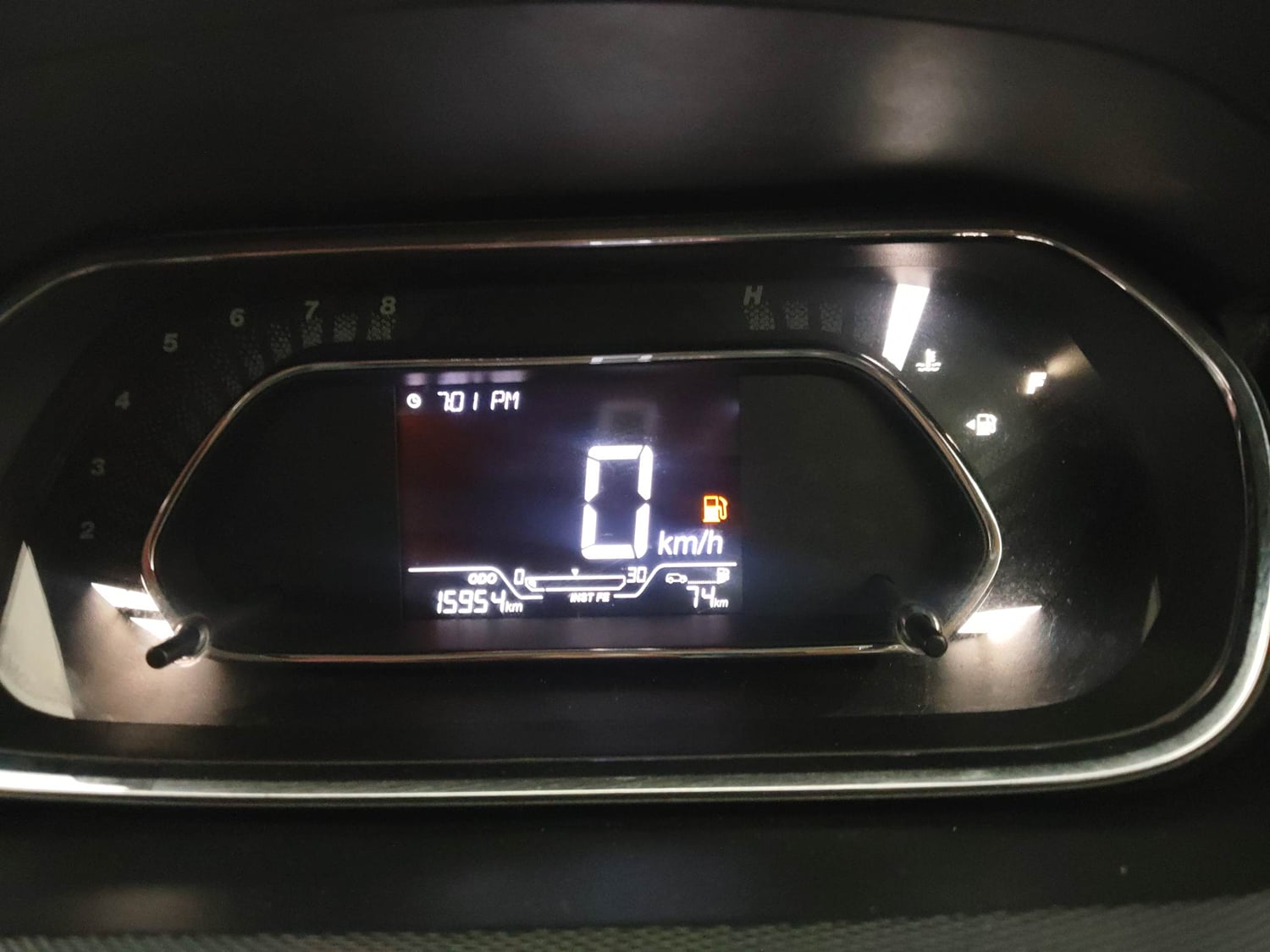 Used 2020 Tata Tiago XZ Plus Petrol Manual interior CLUSTERMETER VIEW
