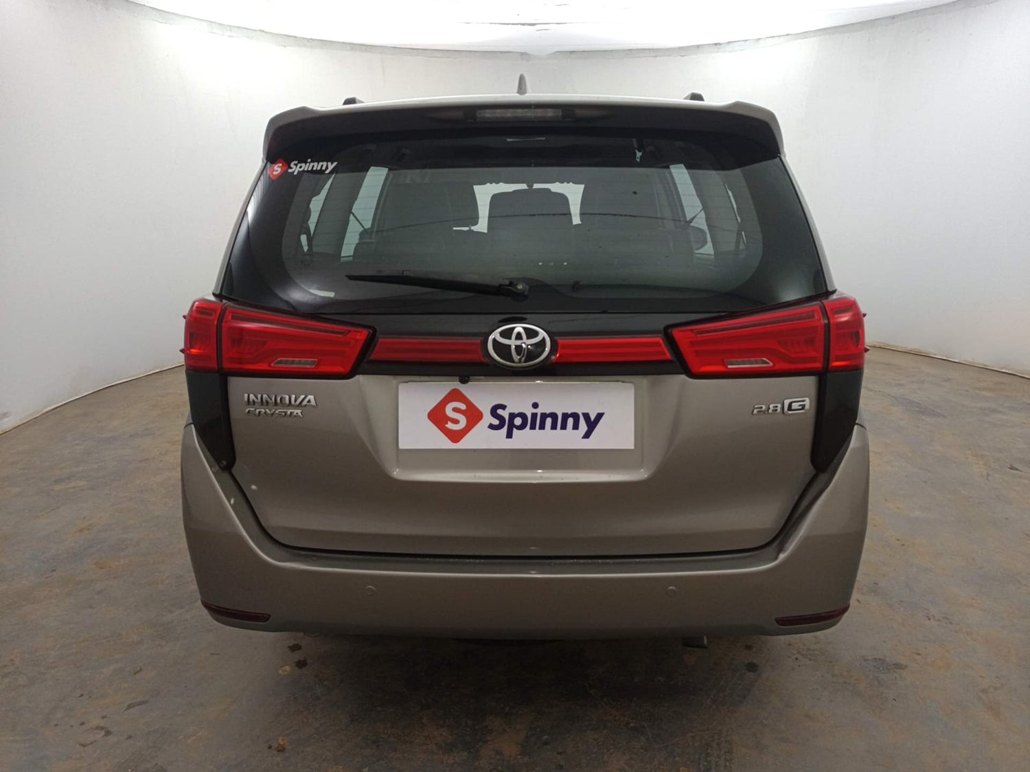 Used 2019 Toyota Innova Crysta 2.8 GX AT 7 STR Diesel Automatic exterior BACK VIEW