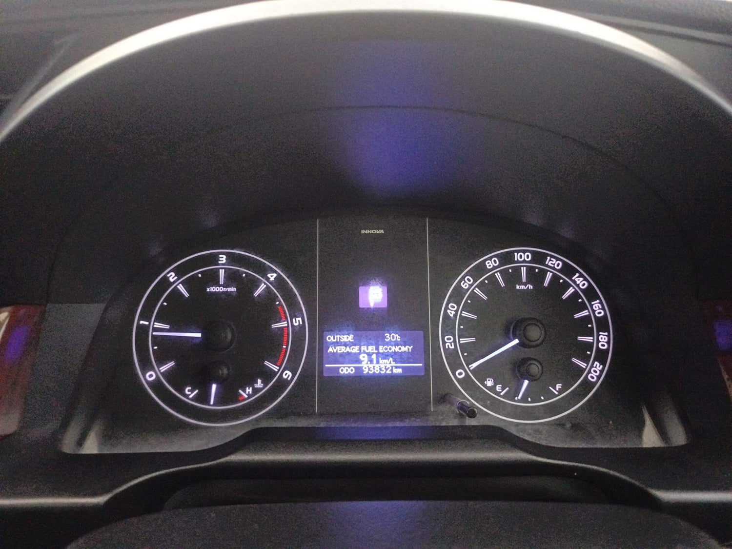 Used 2019 Toyota Innova Crysta 2.8 GX AT 7 STR Diesel Automatic interior CLUSTERMETER VIEW