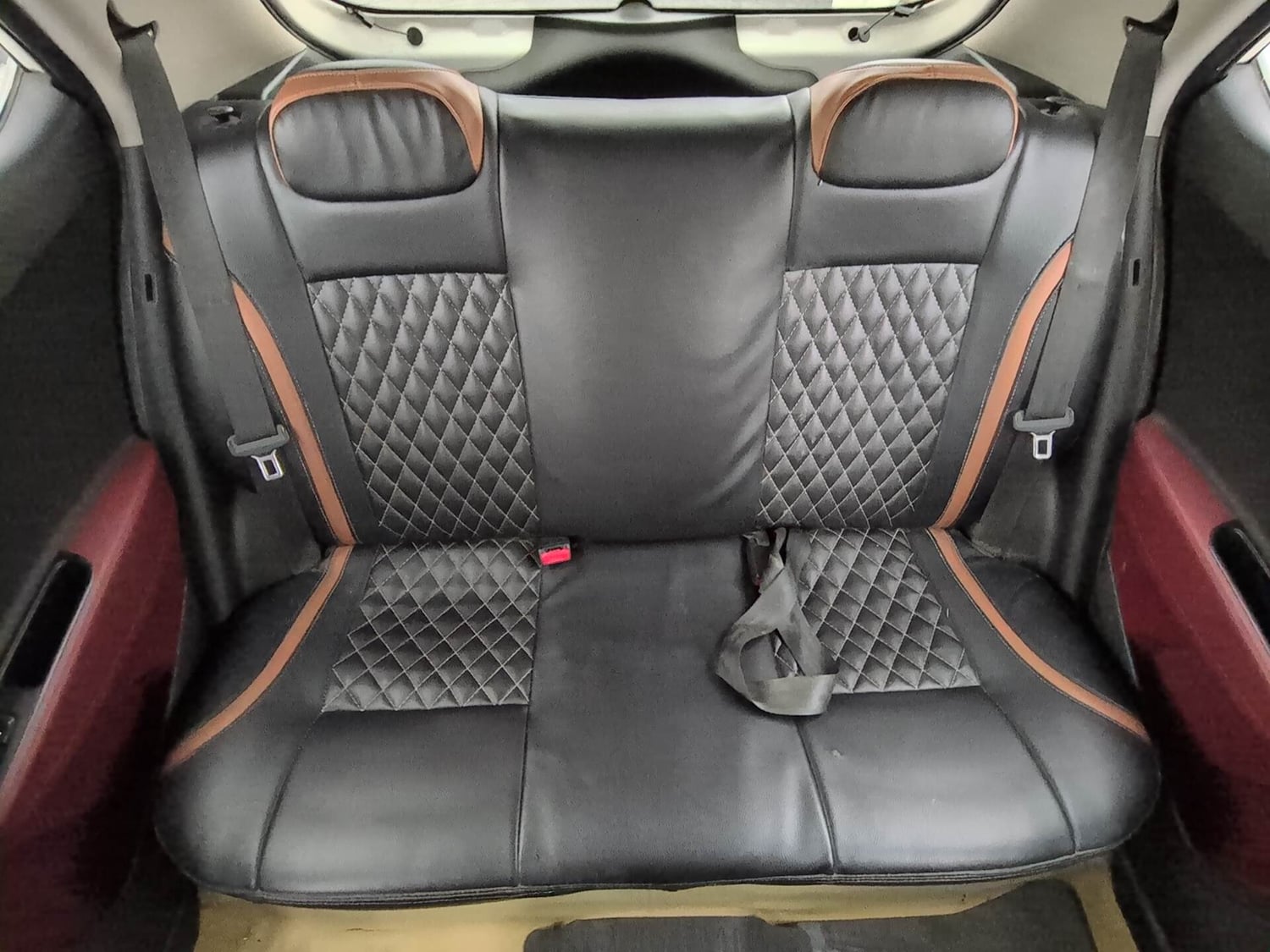 Used 2016 Hyundai Grand i10 [2013-2017] Prime 1.2 Kappa VTVT Petrol Manual interior REAR SEAT CONDITION VIEW