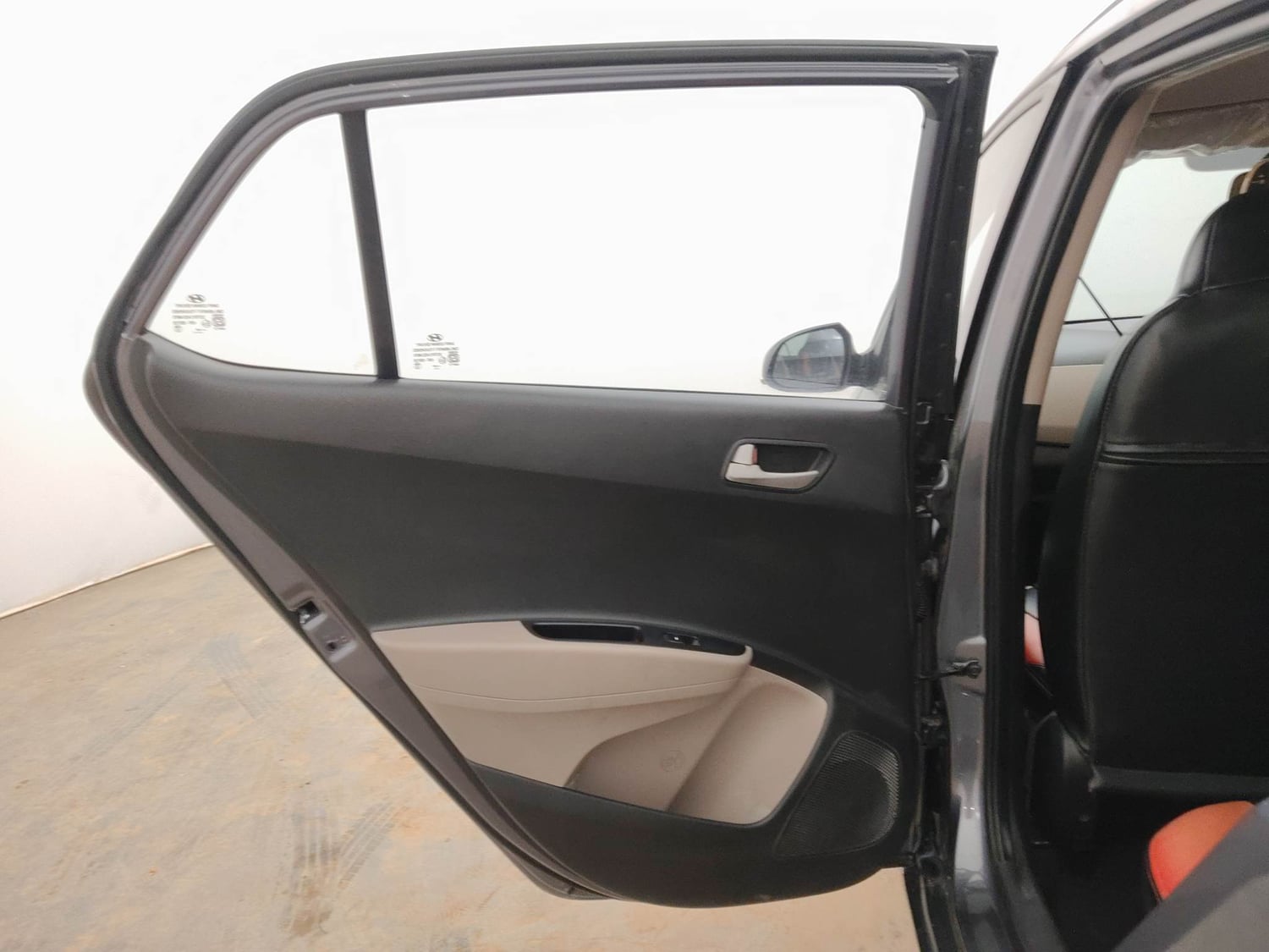Used 2015 Hyundai Grand i10 Asta AT 1.2 Kappa VTVT Petrol Automatic interior LEFT REAR DOOR OPEN VIEW