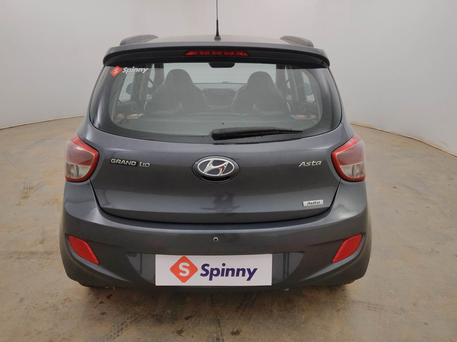 Used 2015 Hyundai Grand i10 Asta AT 1.2 Kappa VTVT Petrol Automatic exterior BACK VIEW