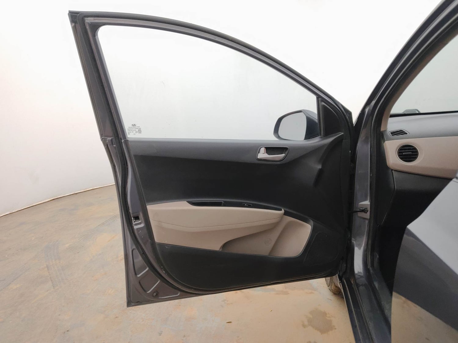 Used 2015 Hyundai Grand i10 Asta AT 1.2 Kappa VTVT Petrol Automatic interior LEFT FRONT DOOR OPEN VIEW