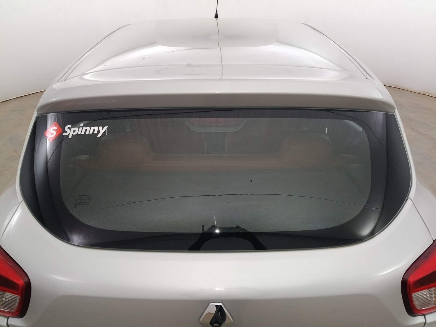Used 2019 Renault Kwid 1.0 RXT AMT Opt Petrol Automatic exterior BACK WINDSHIELD VIEW