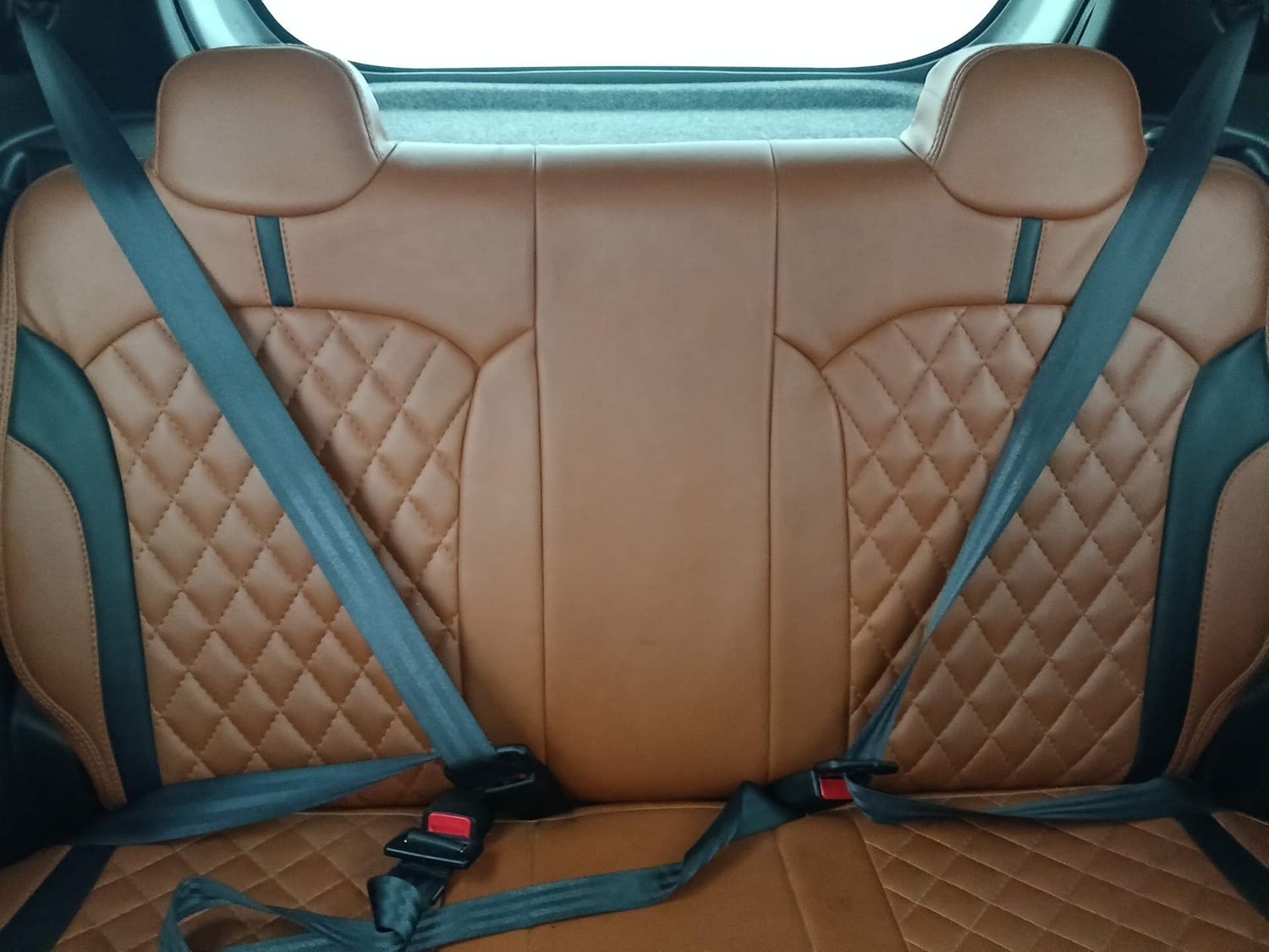 Used 2019 Renault Kwid 1.0 RXT AMT Opt Petrol Automatic interior REAR SEAT CONDITION VIEW