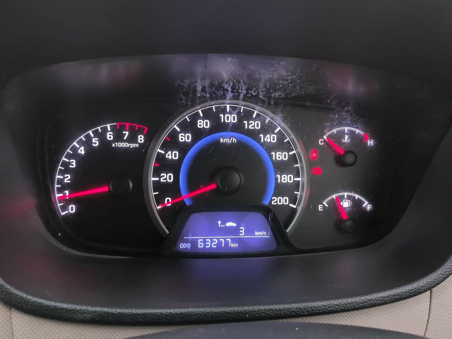 Used 2017 Hyundai Grand i10 Magna 1.2 Kappa VTVT Petrol Manual interior CLUSTERMETER VIEW