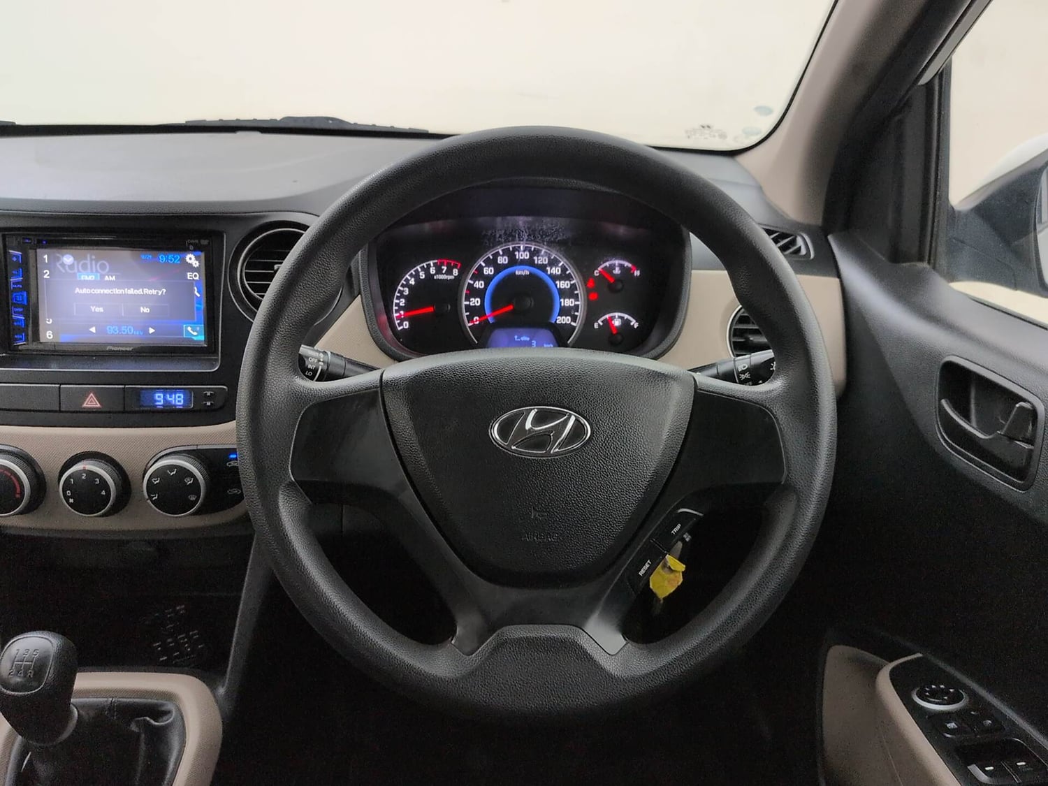 Used 2017 Hyundai Grand i10 Magna 1.2 Kappa VTVT Petrol Manual interior STEERING VIEW