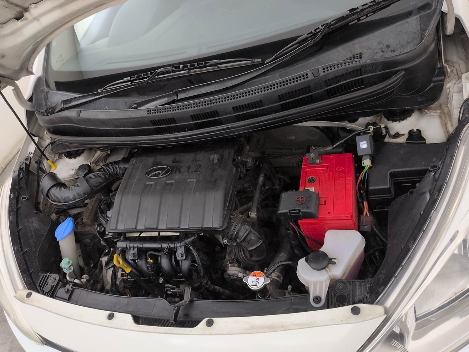 Used 2017 Hyundai Grand i10 Magna 1.2 Kappa VTVT Petrol Manual engine ENGINE LEFT SIDE VIEW