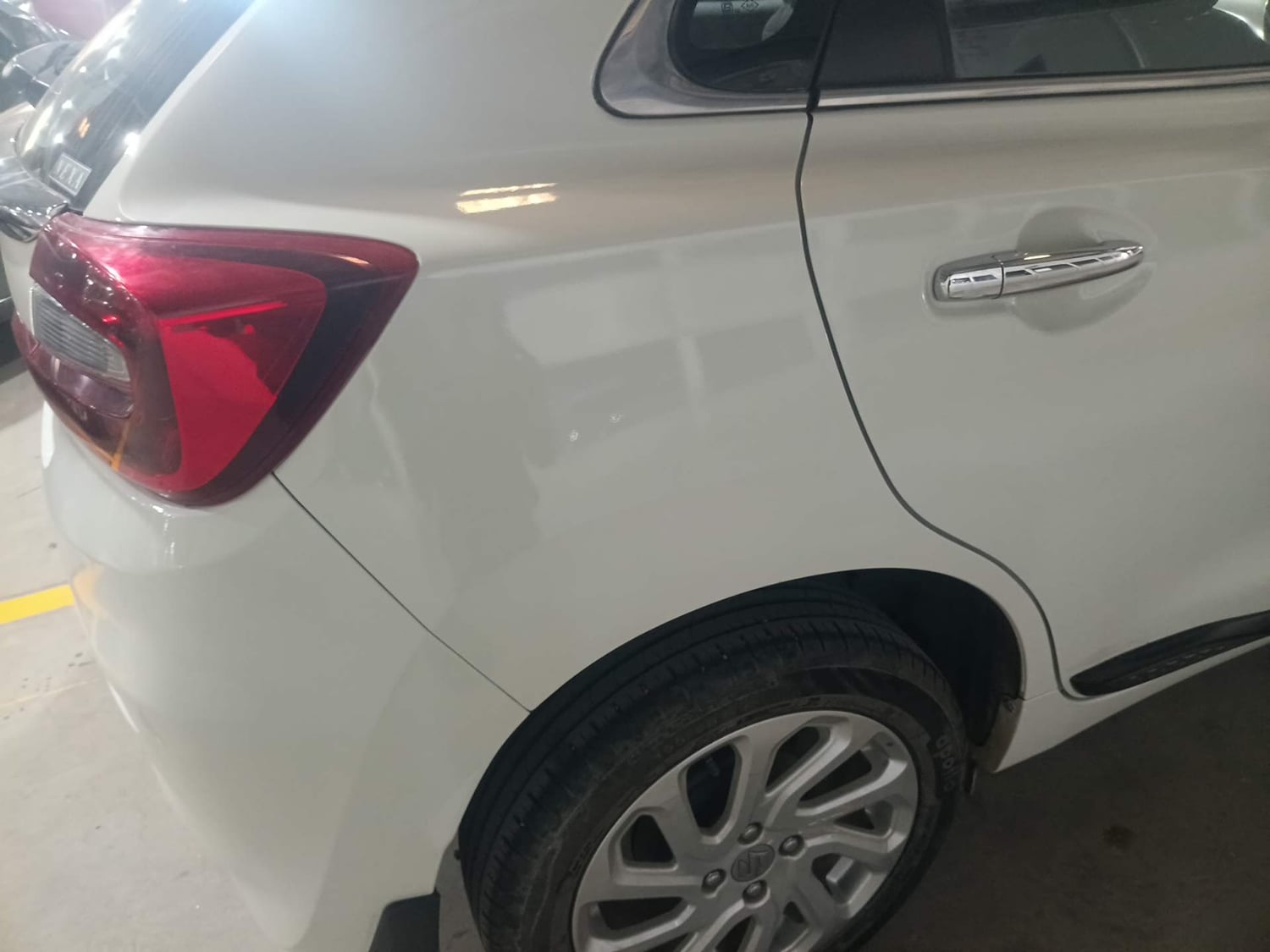 Used 2023 Maruti Suzuki Baleno Zeta AGS Petrol Automatic dents MINOR SCRATCH