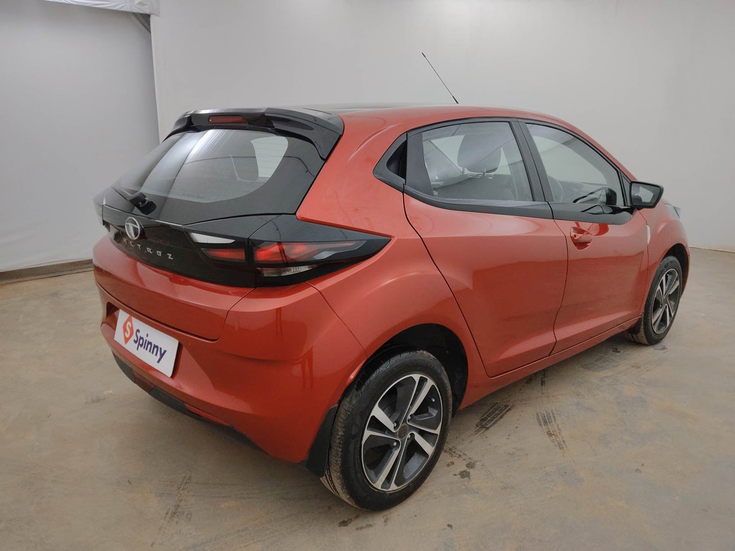 Used 2021 Tata Altroz XZ Plus Petrol Petrol Manual exterior RIGHT REAR CORNER VIEW