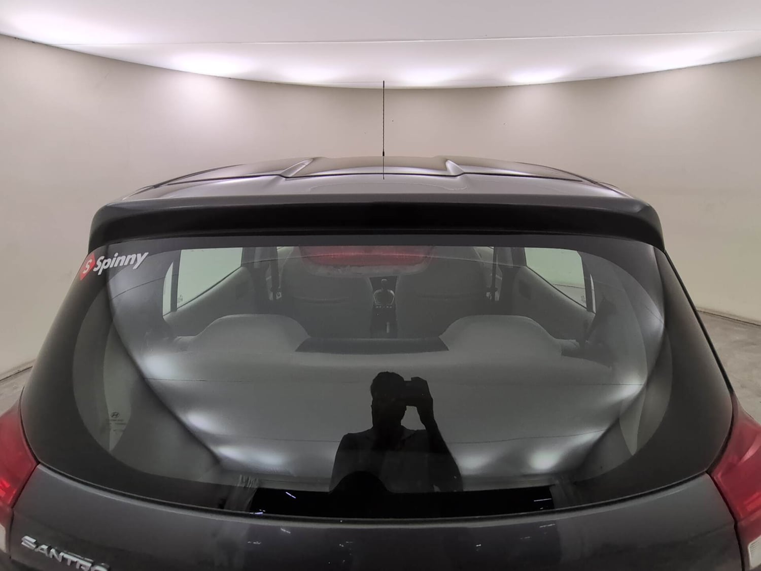 Used 2020 Hyundai Santro Magna Petrol Manual exterior BACK WINDSHIELD VIEW