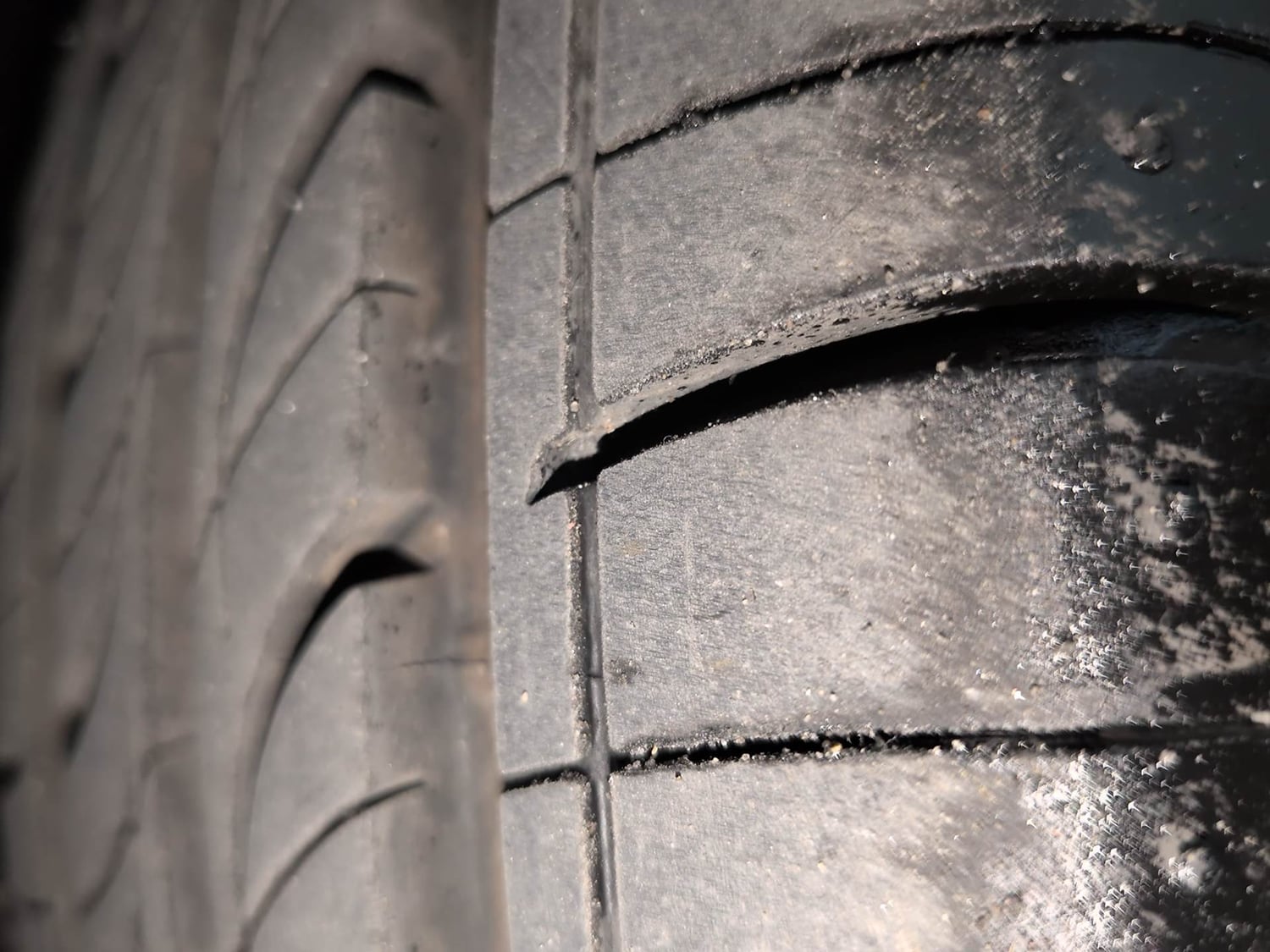 Used 2016 Honda Brio S MT Petrol Manual tyres LEFT FRONT TYRE TREAD VIEW