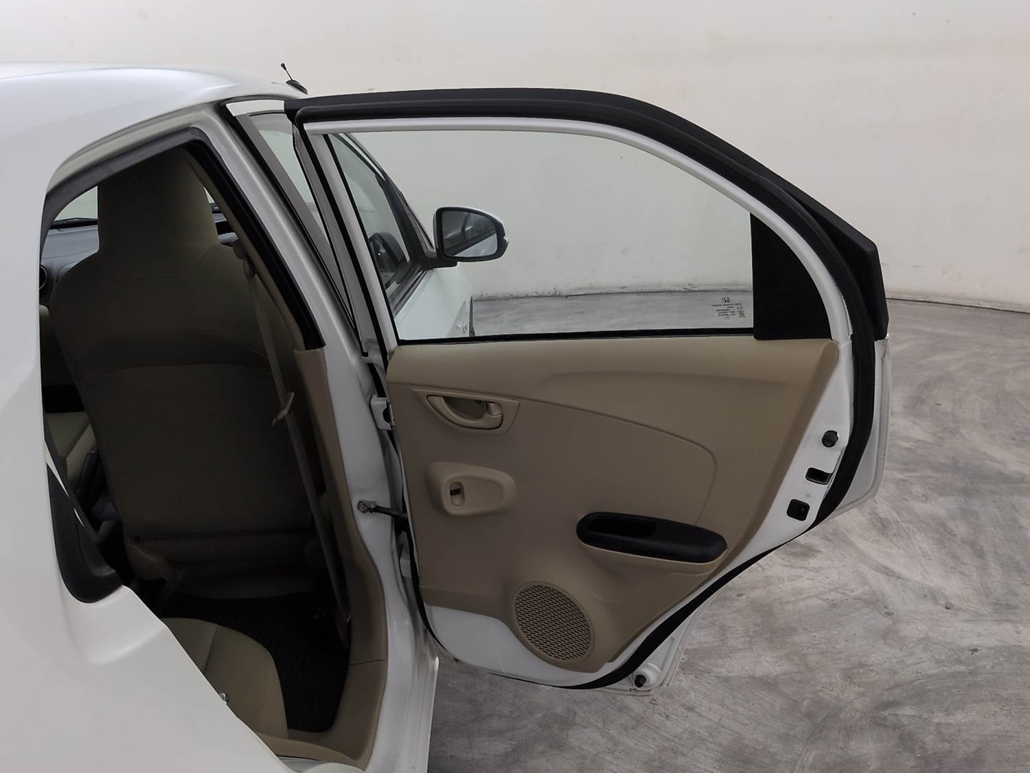 Used 2016 Honda Brio S MT Petrol Manual interior RIGHT REAR DOOR OPEN VIEW