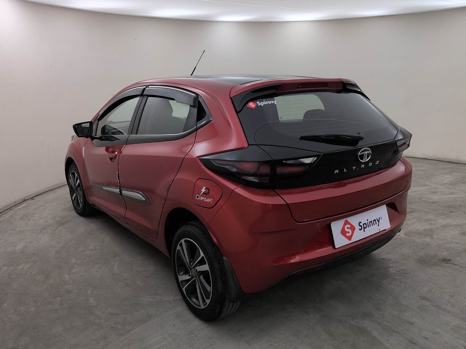 Used 2022 Tata Altroz XZ Diesel Diesel Manual exterior LEFT REAR CORNER VIEW