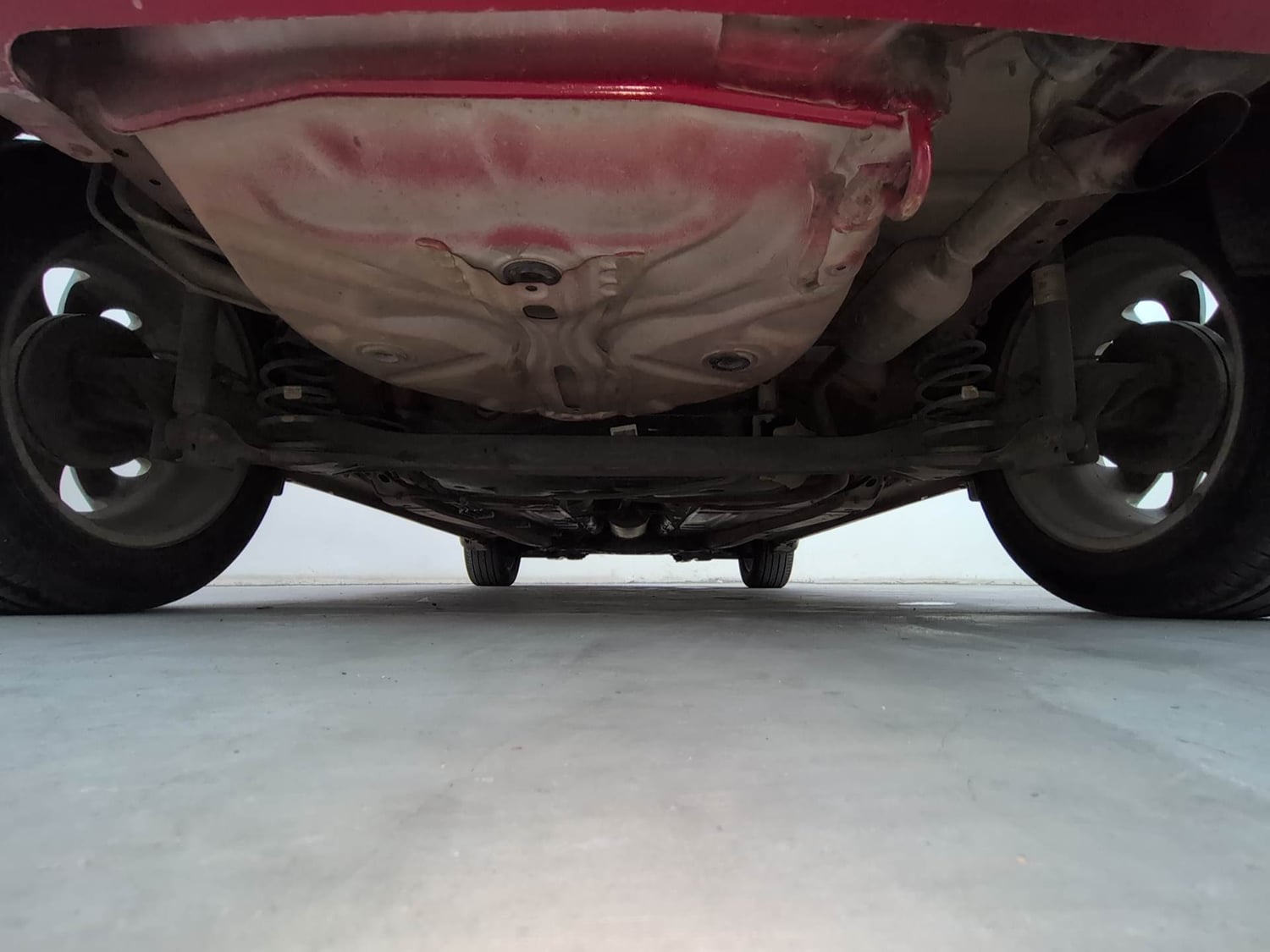 Used 2017 Maruti Suzuki Baleno Zeta 1.2 Petrol Manual extra REAR UNDERBODY VIEW (TAKEN FROM REAR)
