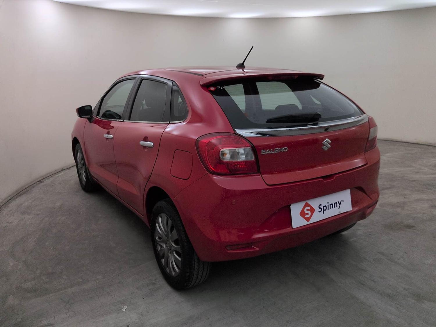 Used 2017 Maruti Suzuki Baleno Zeta 1.2 Petrol Manual exterior LEFT REAR CORNER VIEW