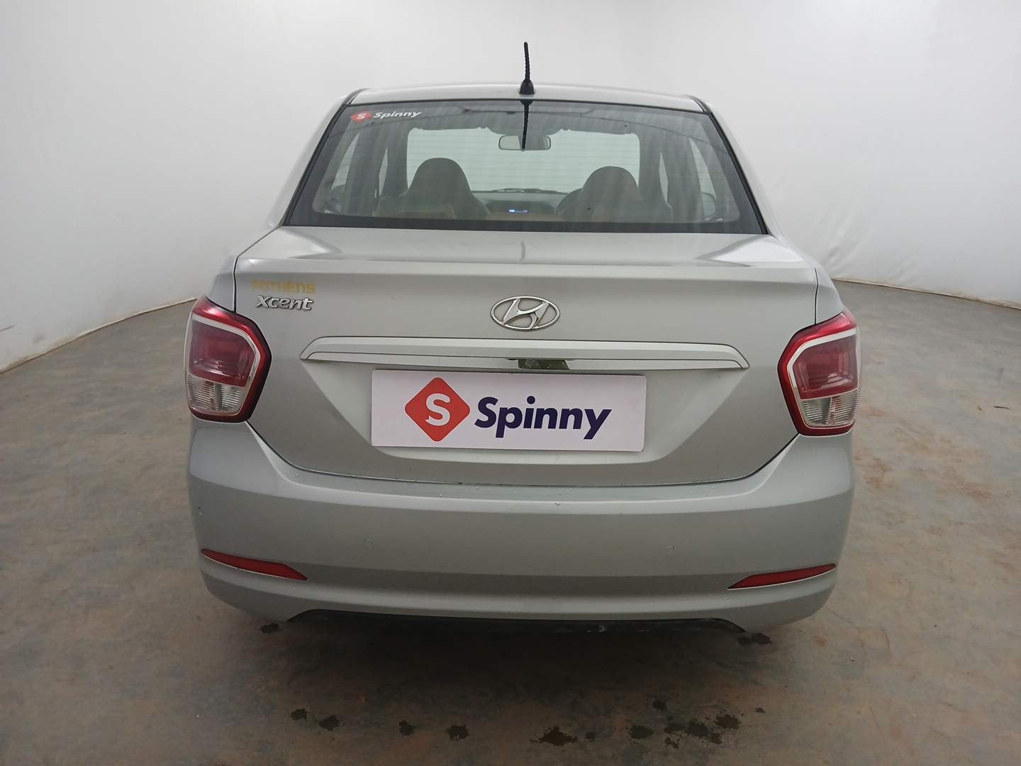 Used 2017 Hyundai Xcent S 1.2 Petrol Manual exterior BACK VIEW