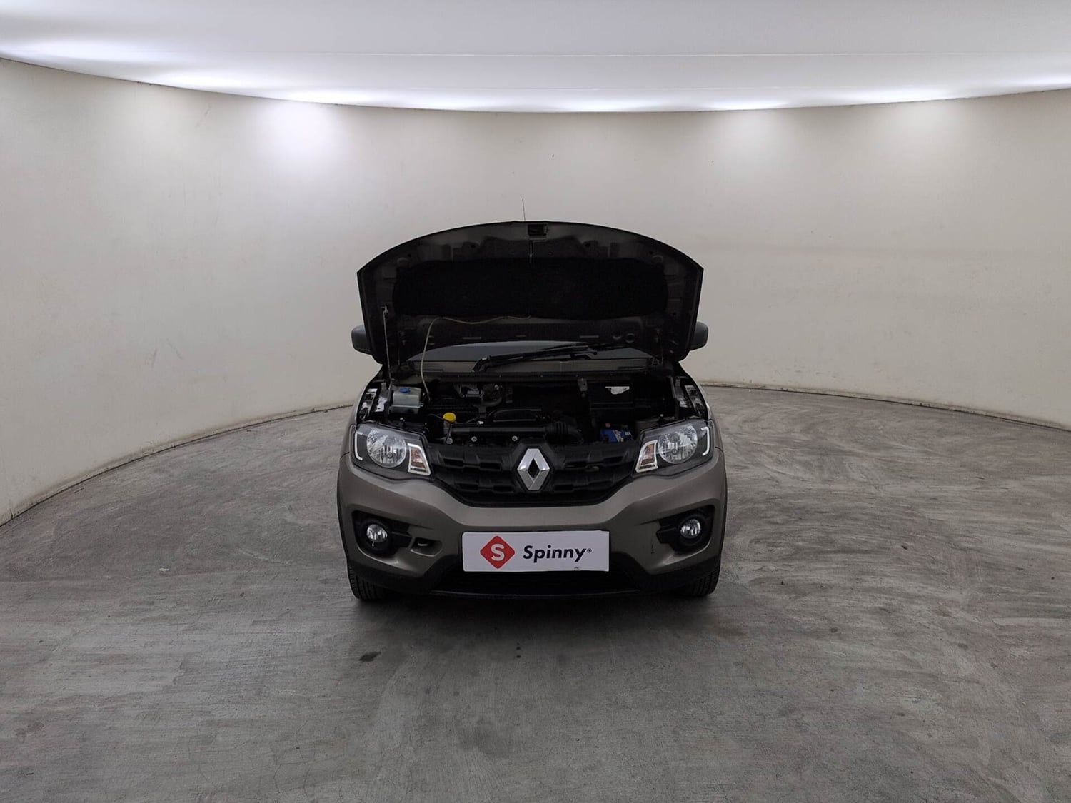 Used 2017 Renault Kwid RXT Petrol Manual engine ENGINE & BONNET OPEN FRONT VIEW