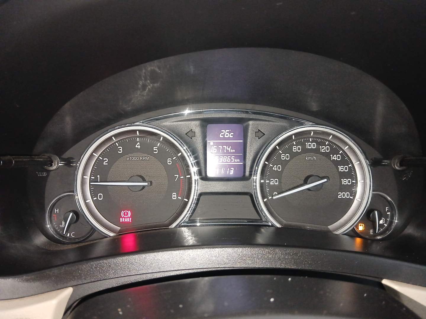 Used 2015 Maruti Suzuki Ciaz VXi Petrol Manual interior CLUSTERMETER VIEW