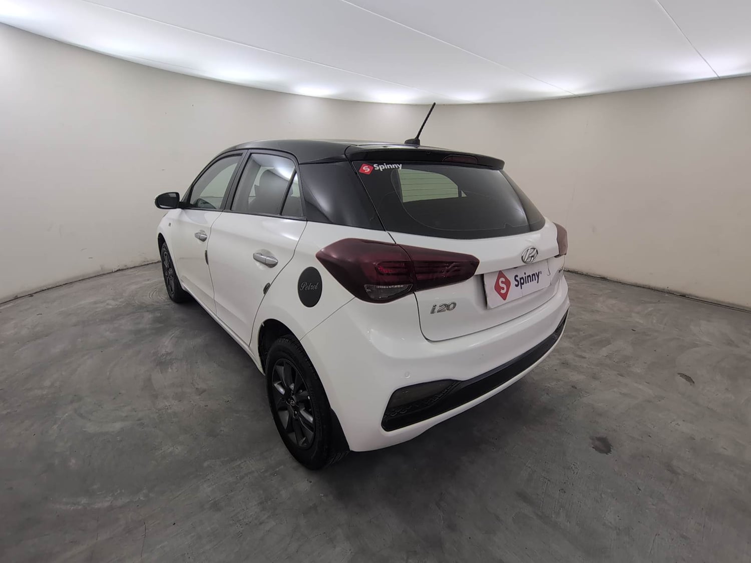 Used 2019 Hyundai Elite i20 Sportz Plus 1.2 Petrol Manual exterior LEFT REAR CORNER VIEW