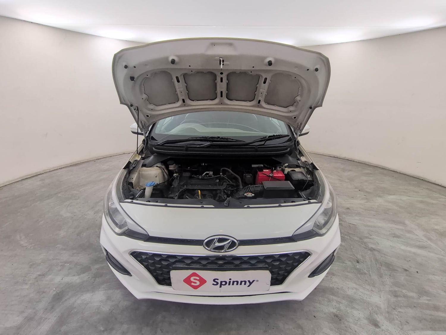 Used 2019 Hyundai Elite i20 Sportz Plus 1.2 Petrol Manual engine ENGINE & BONNET OPEN FRONT VIEW