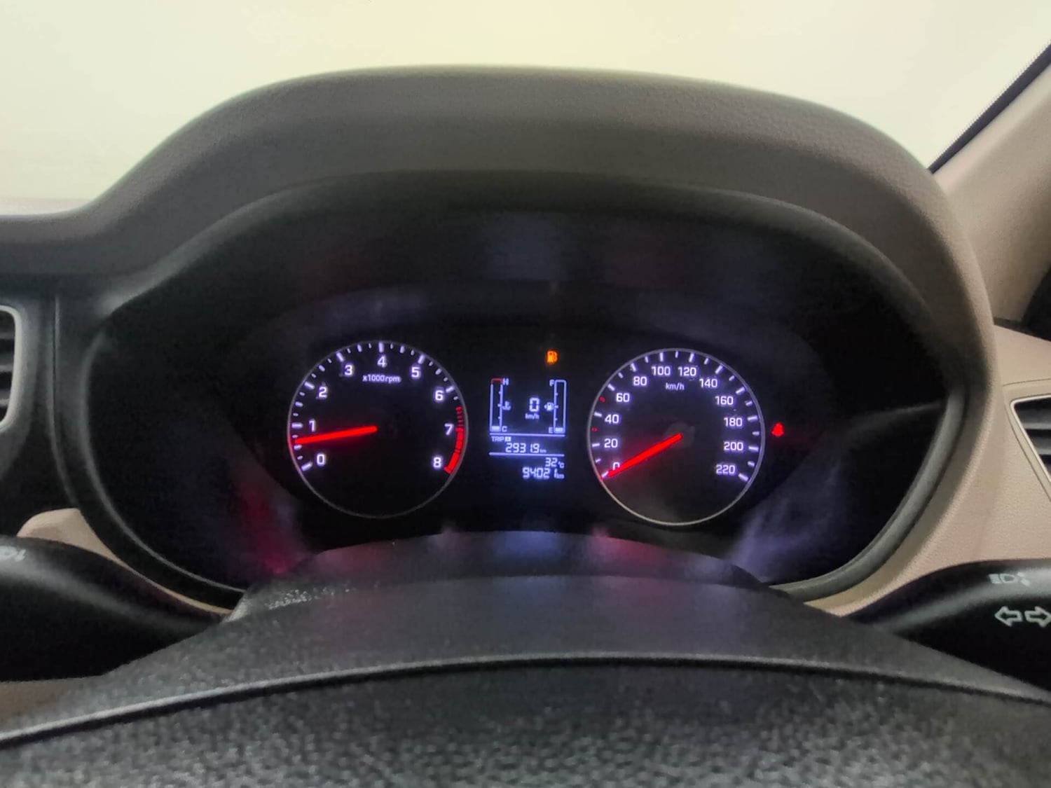 Used 2019 Hyundai Elite i20 Sportz Plus 1.2 Petrol Manual interior CLUSTERMETER VIEW