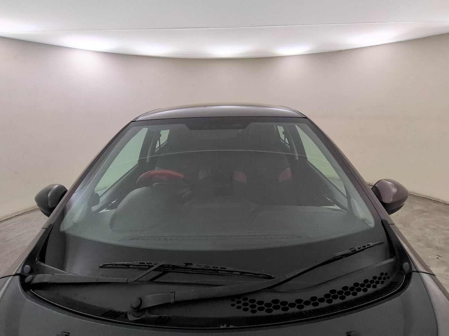 Used 2019 Tata Tigor Revotron XZ+ Petrol Manual exterior FRONT WINDSHIELD VIEW