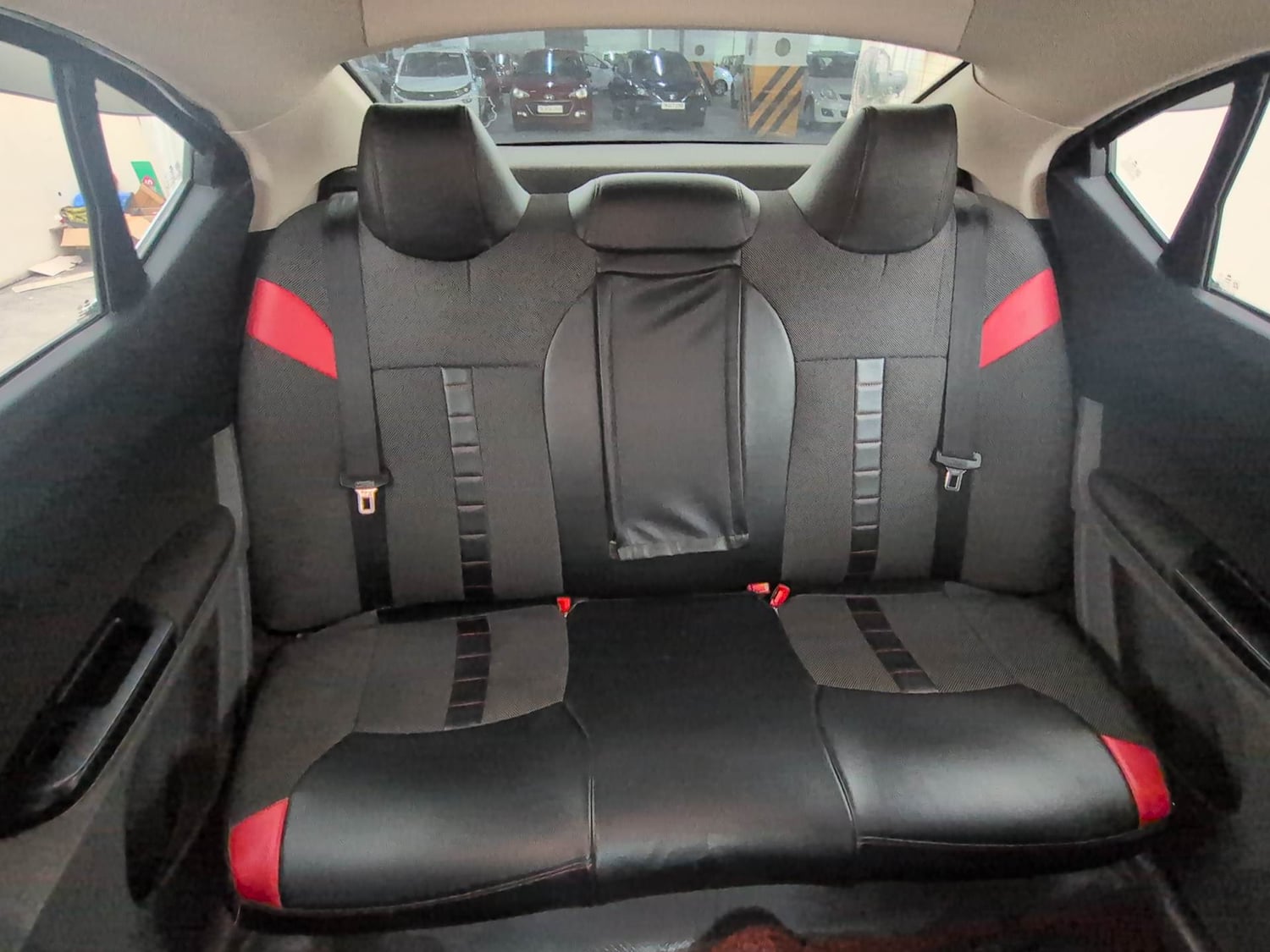 Used 2019 Tata Tigor Revotron XZ+ Petrol Manual interior REAR SEAT CONDITION VIEW