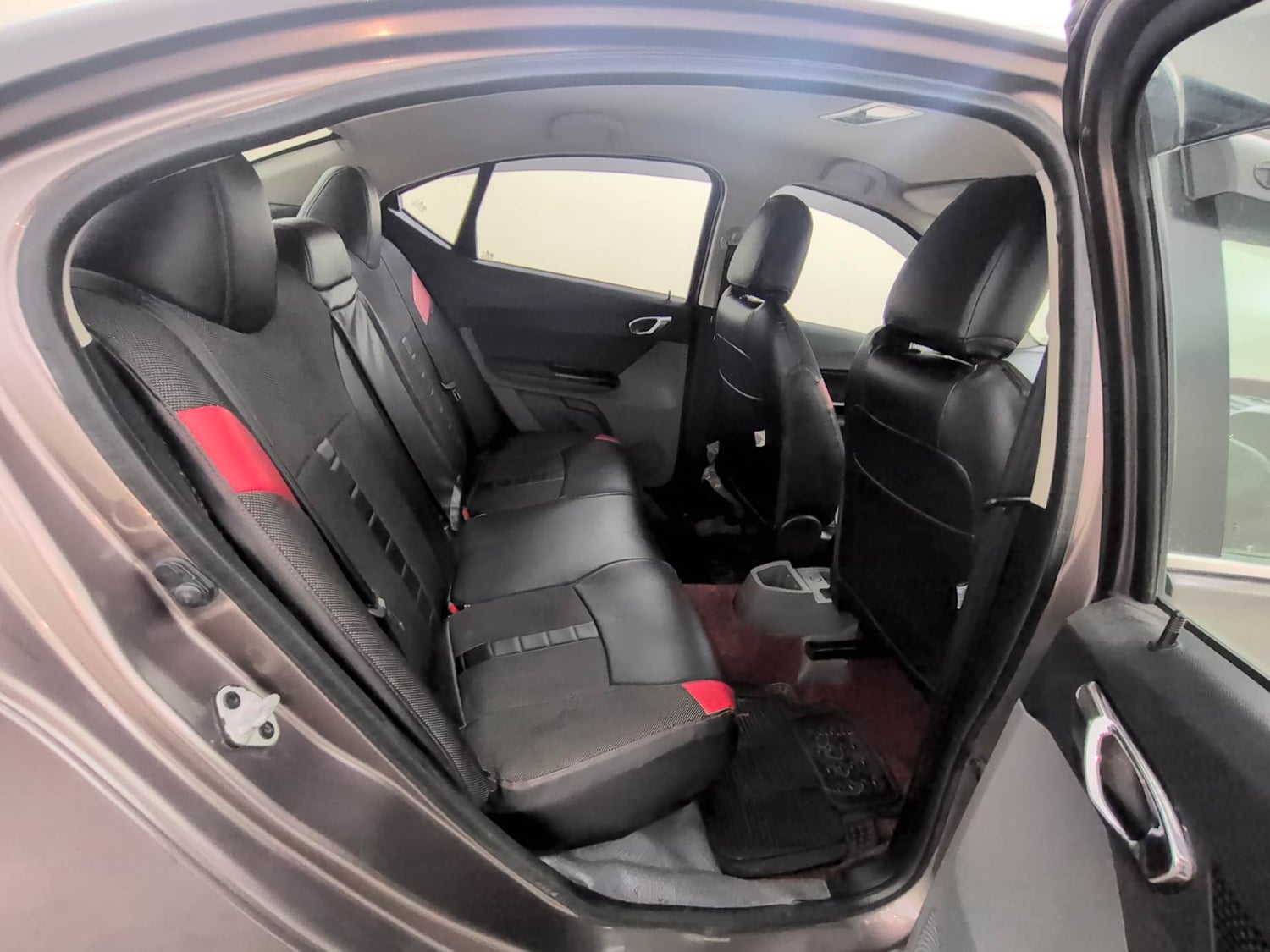 Used 2019 Tata Tigor Revotron XZ+ Petrol Manual interior RIGHT SIDE REAR DOOR CABIN VIEW