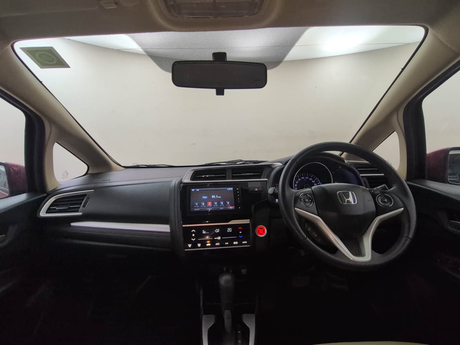 Used 2021 Honda Jazz VX CVT Petrol Automatic interior DASHBOARD VIEW
