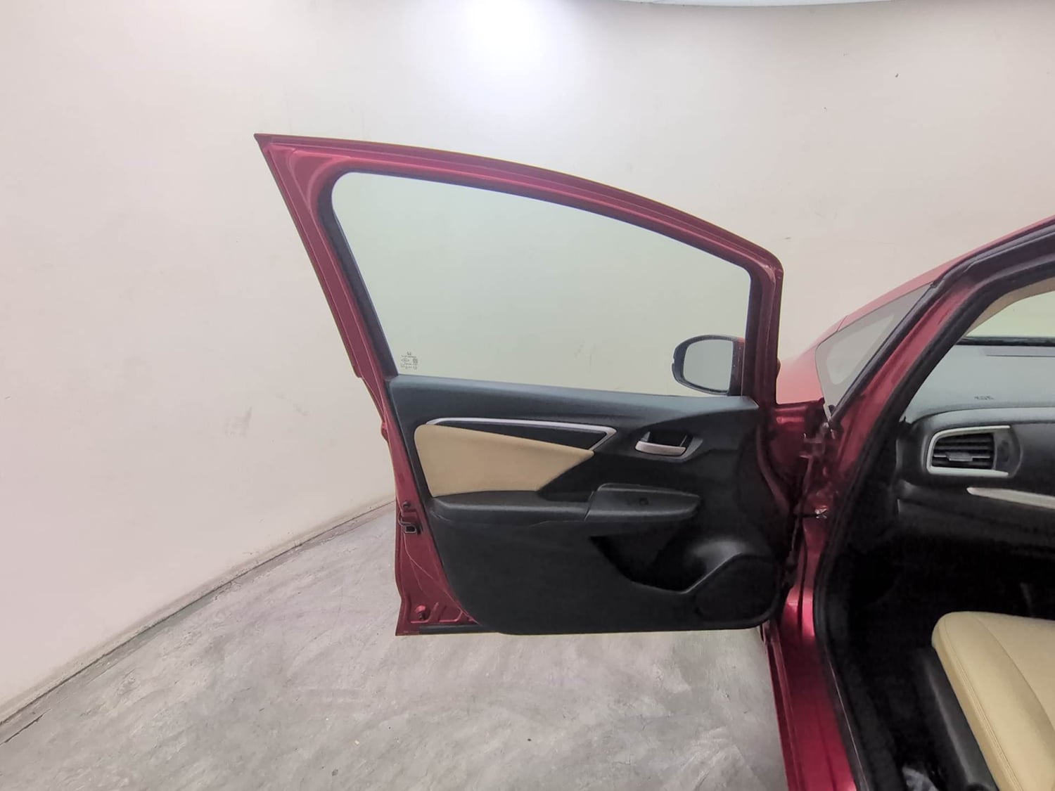 Used 2021 Honda Jazz VX CVT Petrol Automatic interior LEFT FRONT DOOR OPEN VIEW