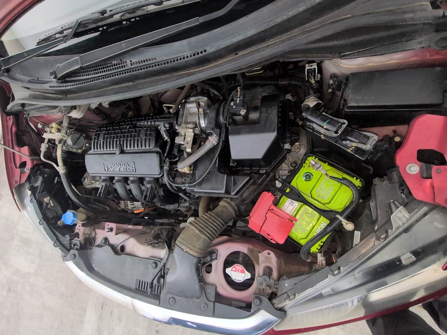 Used 2021 Honda Jazz VX CVT Petrol Automatic engine ENGINE LEFT SIDE VIEW