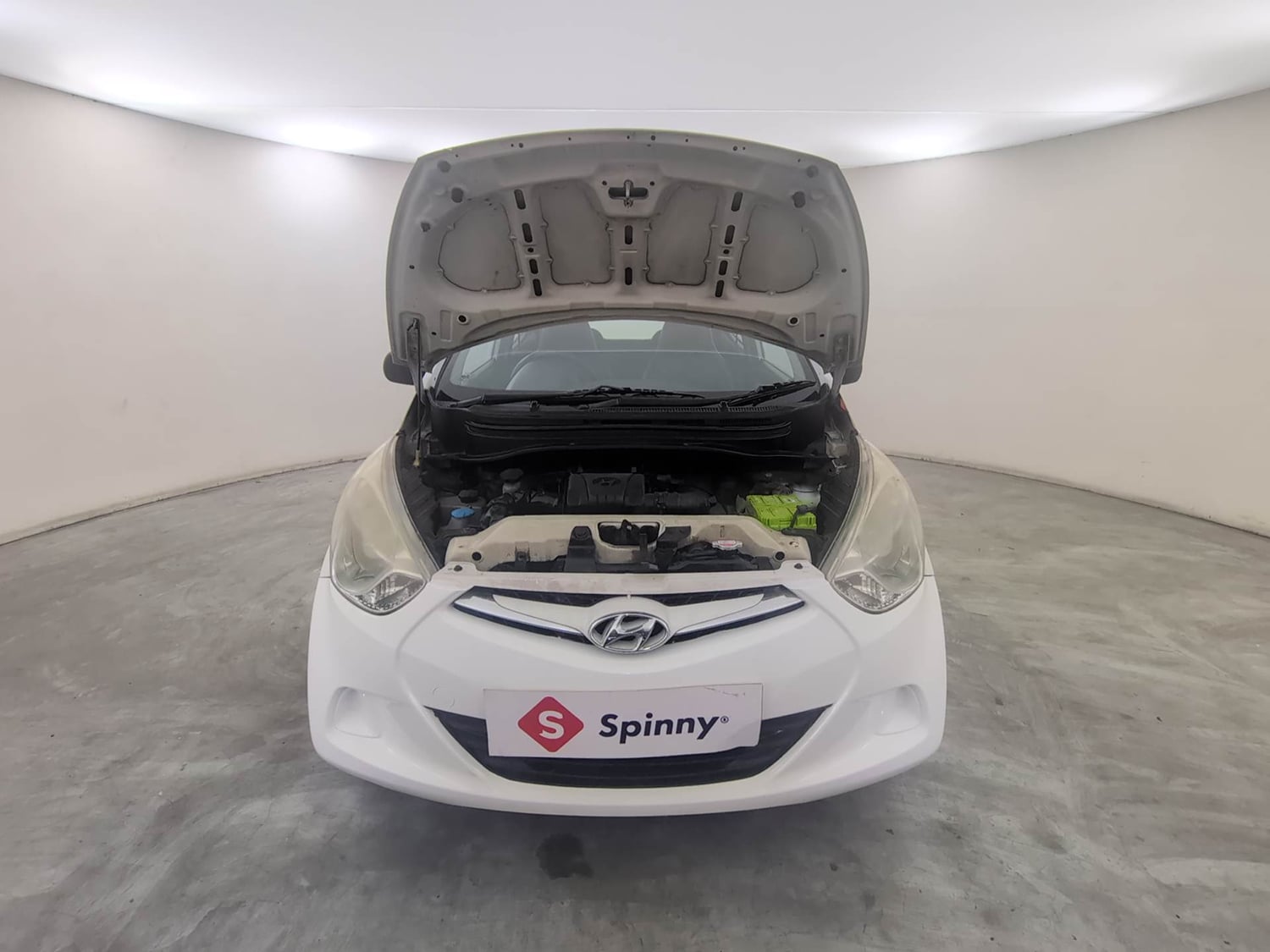 Used 2015 Hyundai Eon Magna + Petrol Manual engine ENGINE & BONNET OPEN FRONT VIEW
