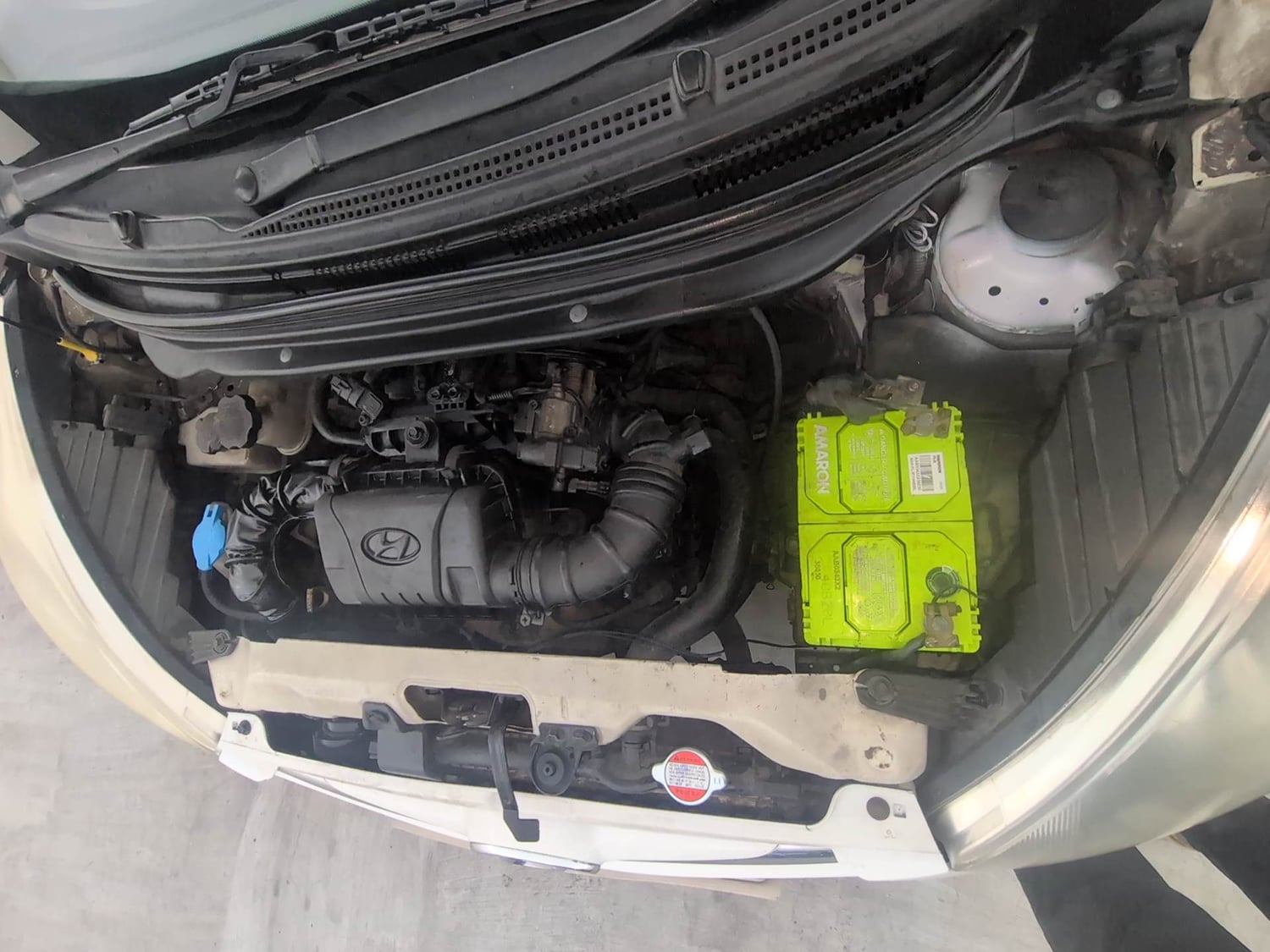 Used 2015 Hyundai Eon Magna + Petrol Manual engine ENGINE LEFT SIDE VIEW