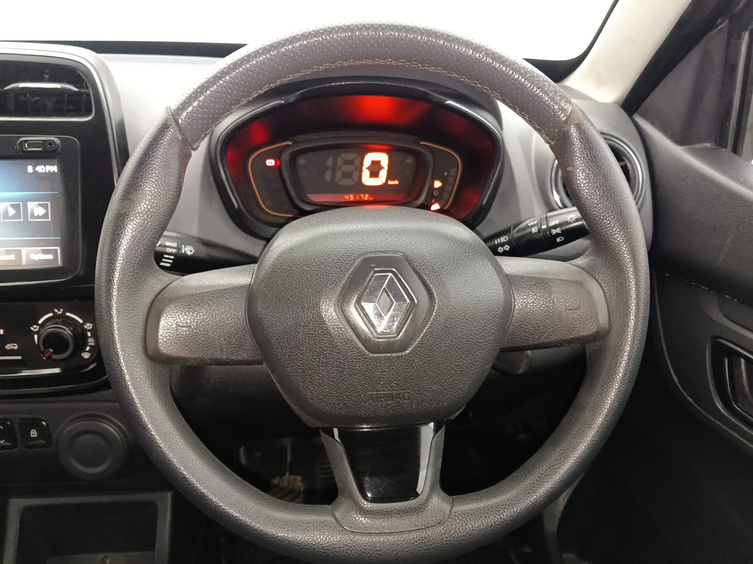 Used 2016 Renault Kwid RXT Petrol Manual interior STEERING VIEW