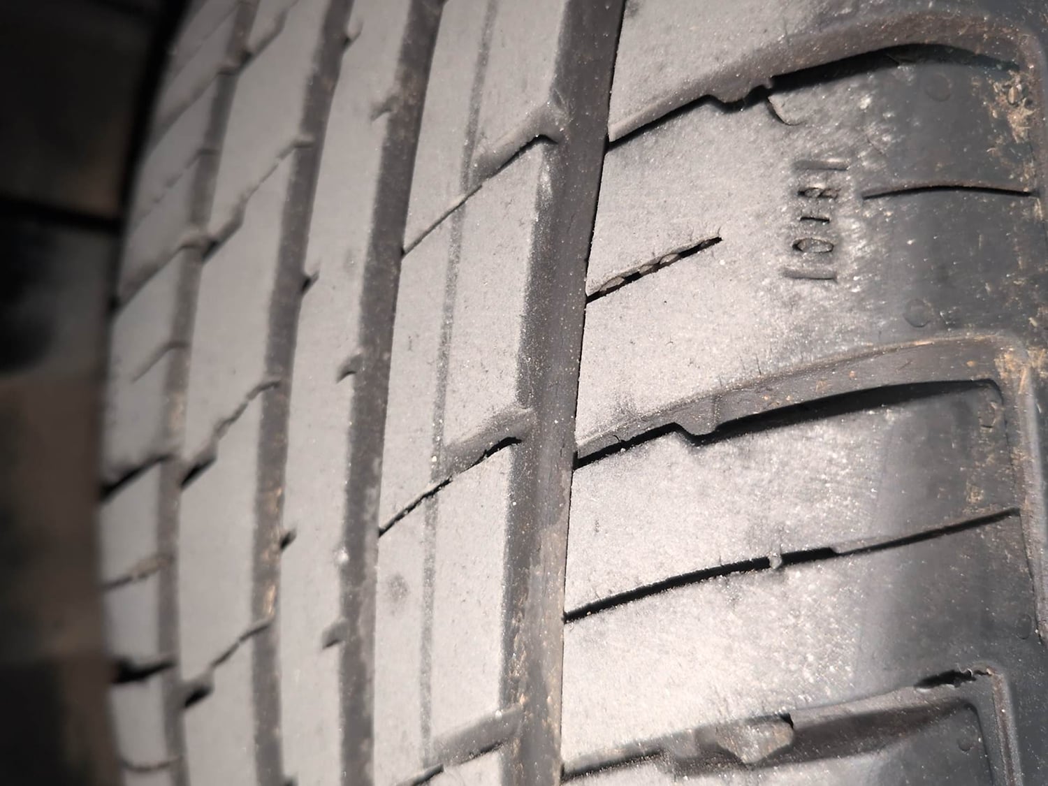 Used 2024 Tata Tiago XE Petrol Manual tyres LEFT REAR TYRE TREAD VIEW