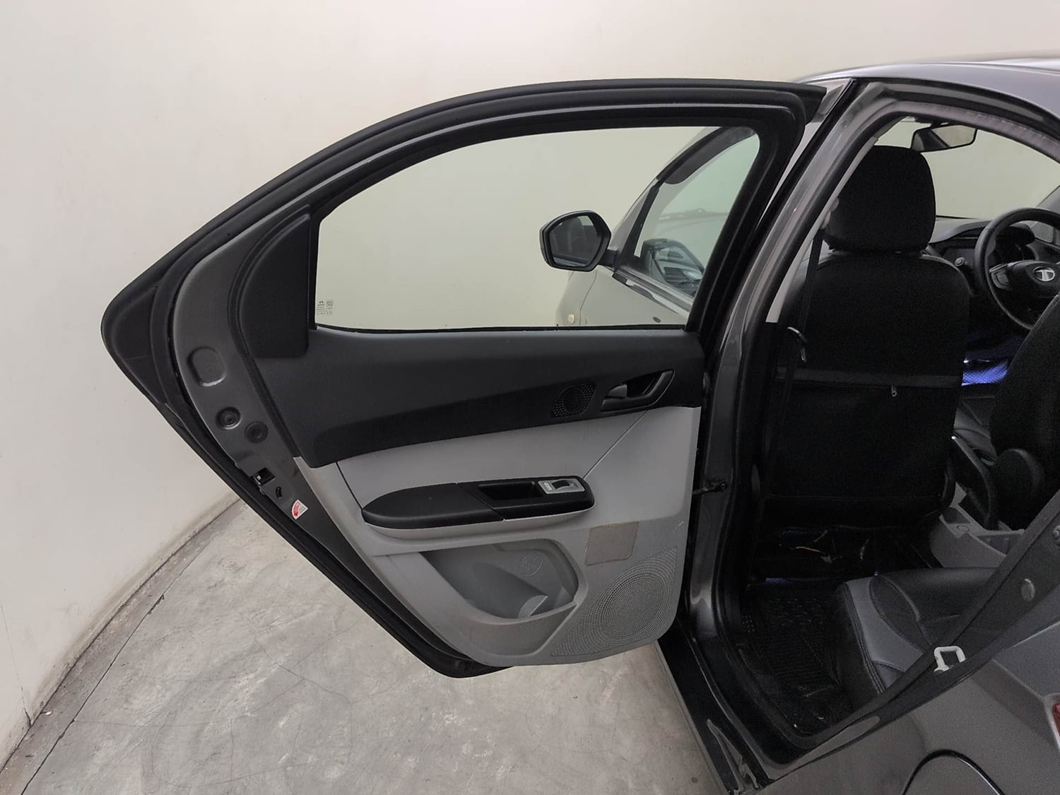 Used 2024 Tata Tiago XE Petrol Manual interior LEFT REAR DOOR OPEN VIEW