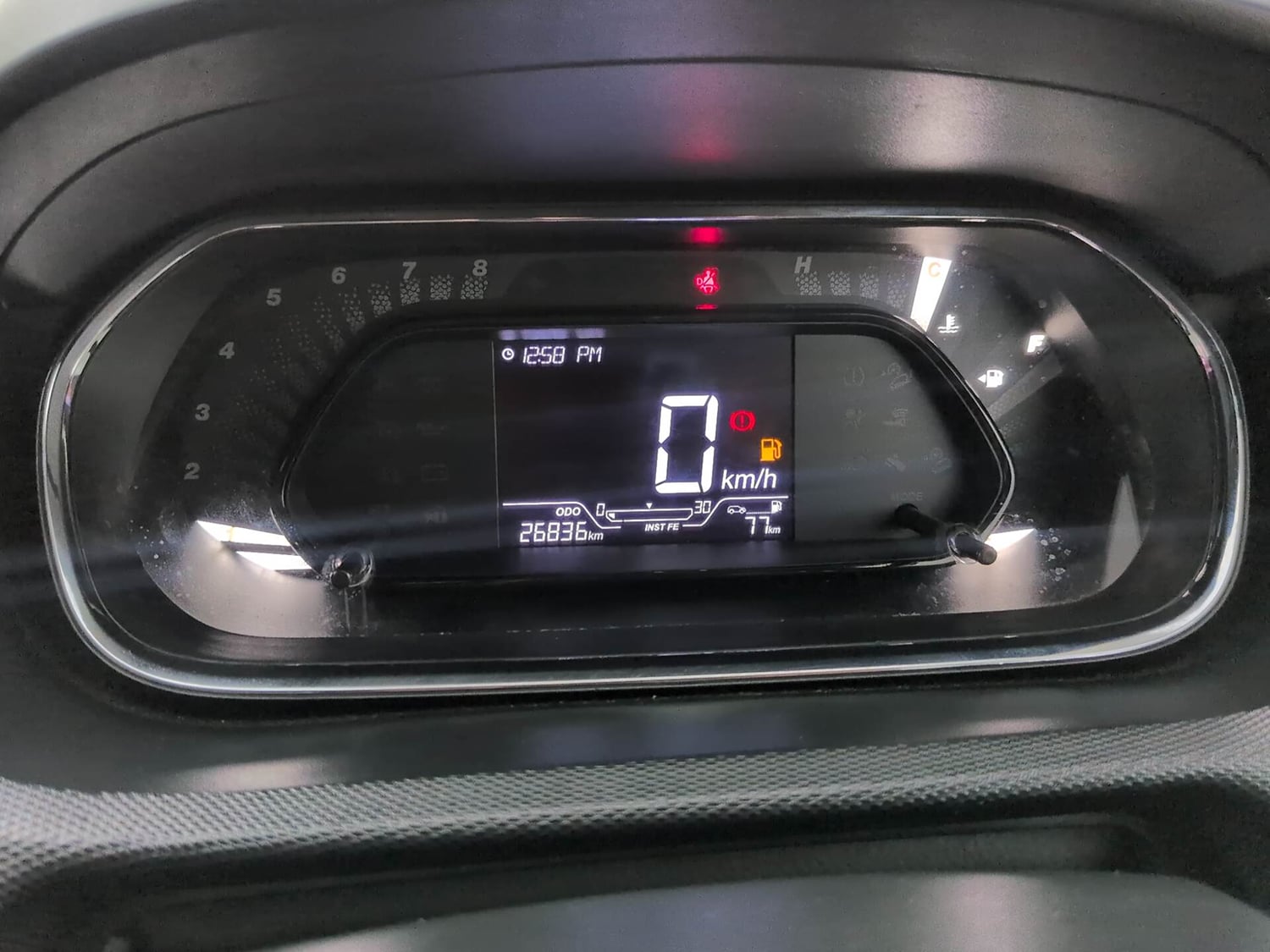 Used 2024 Tata Tiago XE Petrol Manual interior CLUSTERMETER VIEW