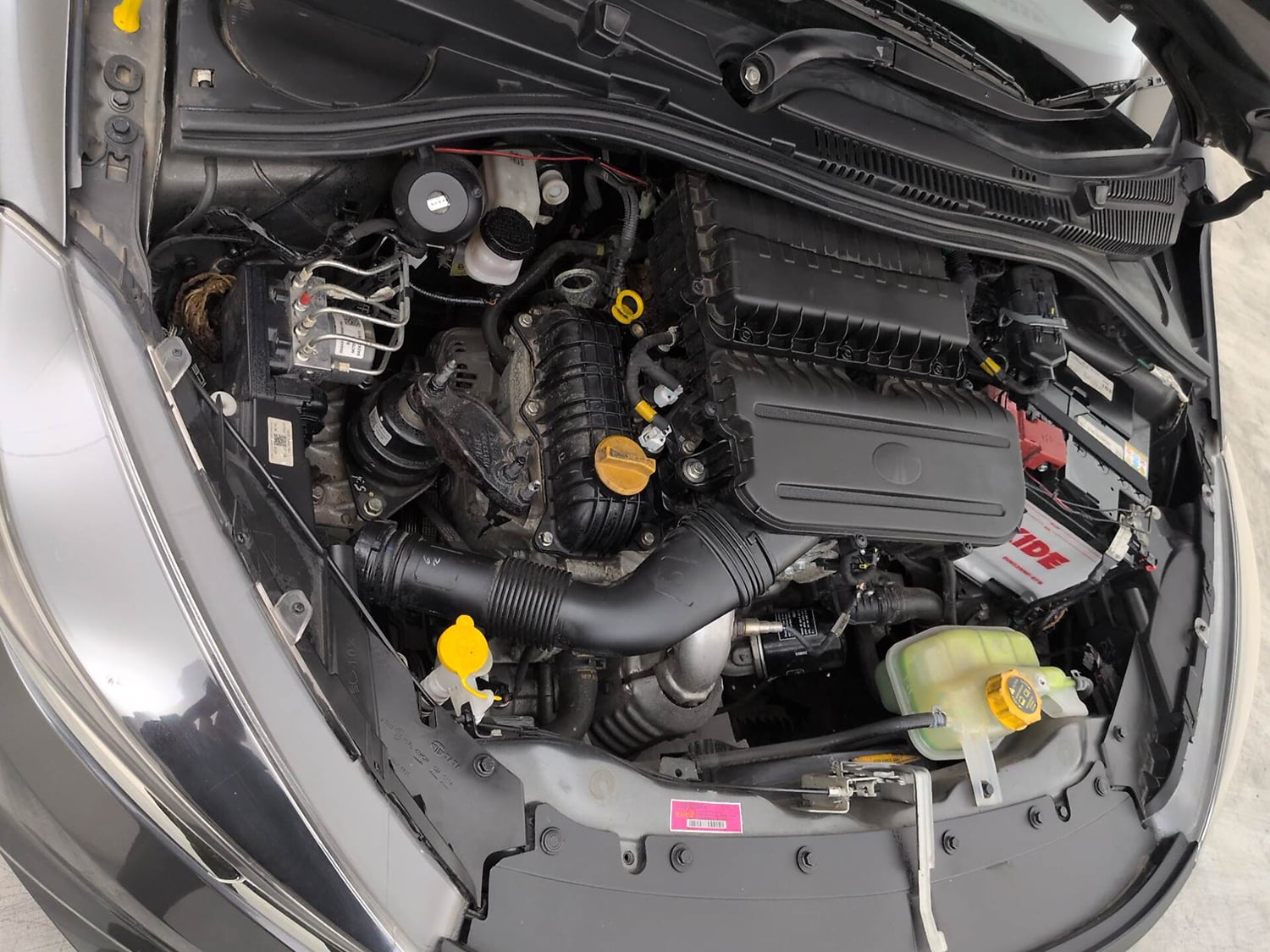 Used 2024 Tata Tiago XE Petrol Manual engine ENGINE RIGHT SIDE VIEW