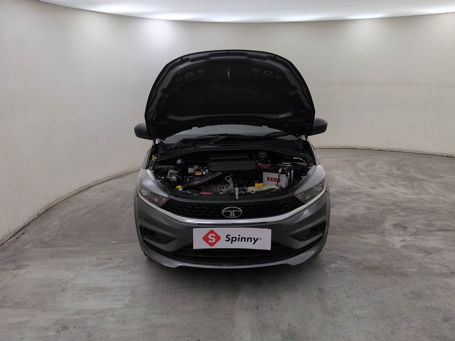 Used 2024 Tata Tiago XE Petrol Manual engine ENGINE & BONNET OPEN FRONT VIEW