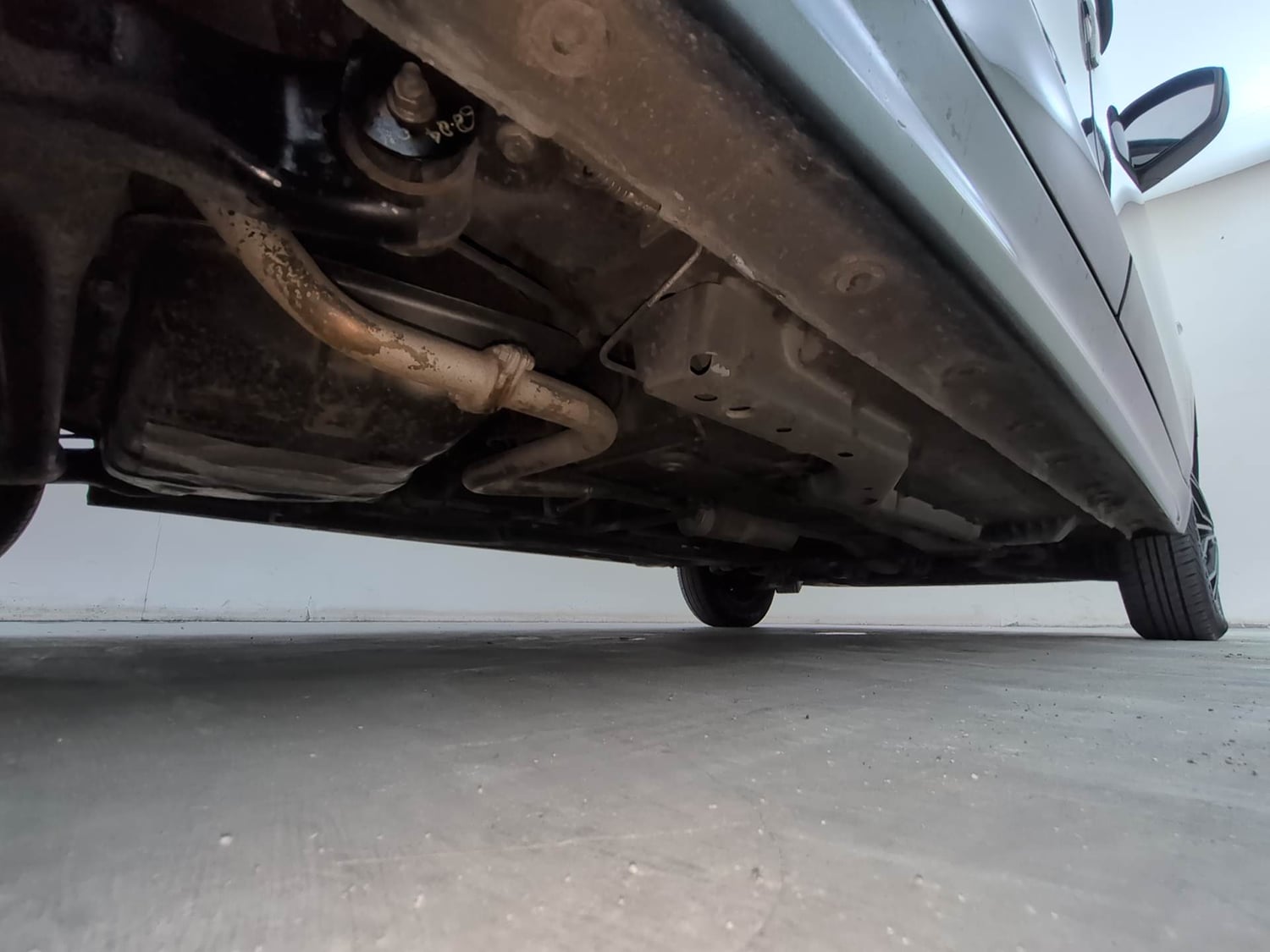 Used 2024 Tata Tiago XE Petrol Manual extra REAR RIGHT UNDERBODY VIEW