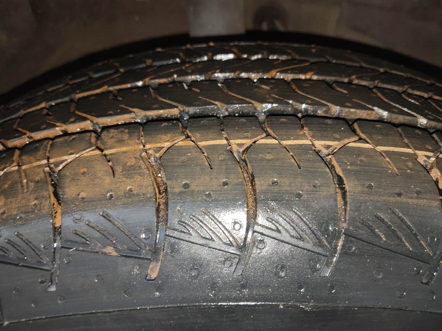 Used 2020 MG Motors Hector Sharp 1.5 DCT Petrol Petrol Automatic tyres RIGHT FRONT TYRE TREAD VIEW