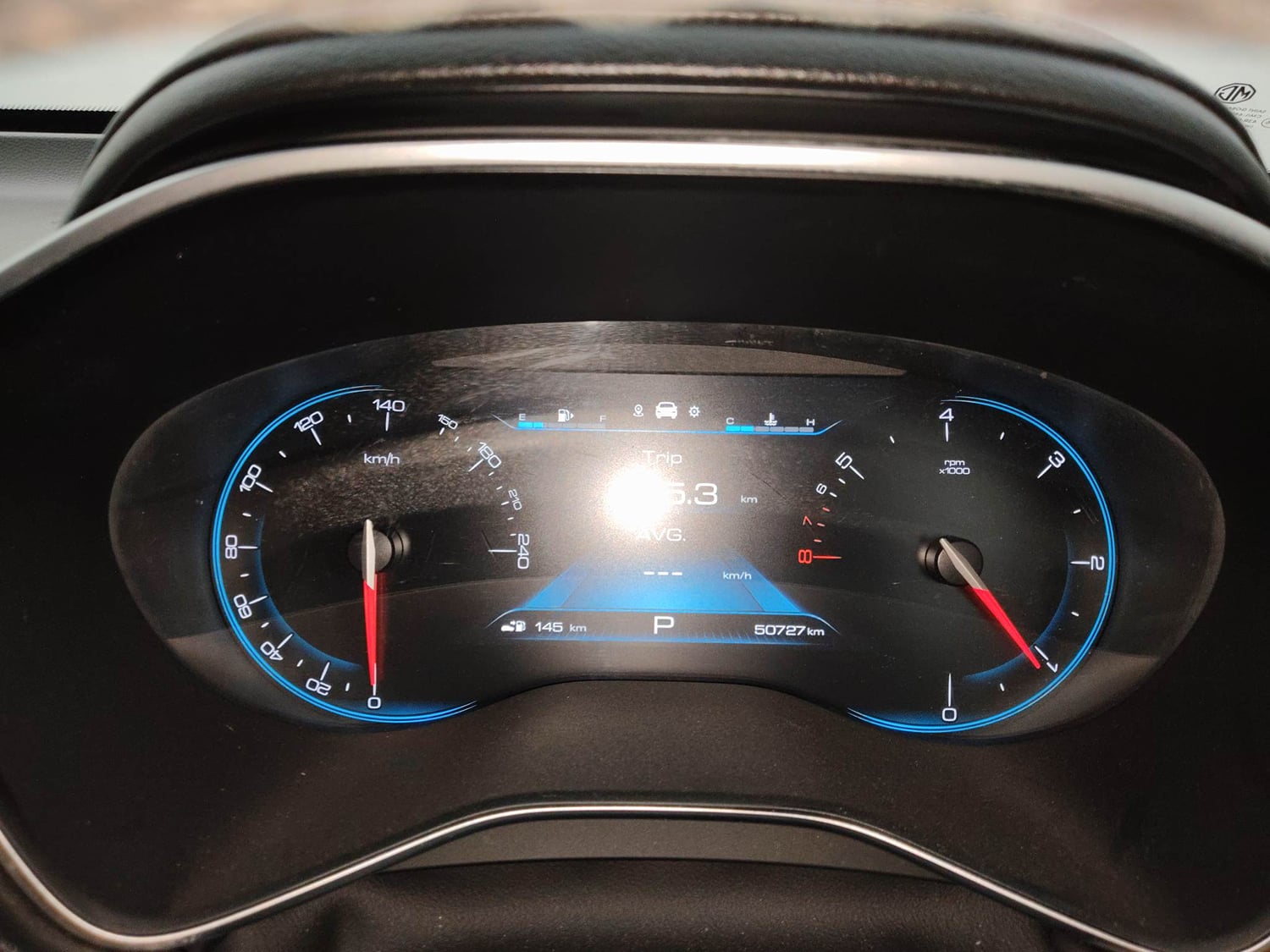 Used 2020 MG Motors Hector Sharp 1.5 DCT Petrol Petrol Automatic interior CLUSTERMETER VIEW