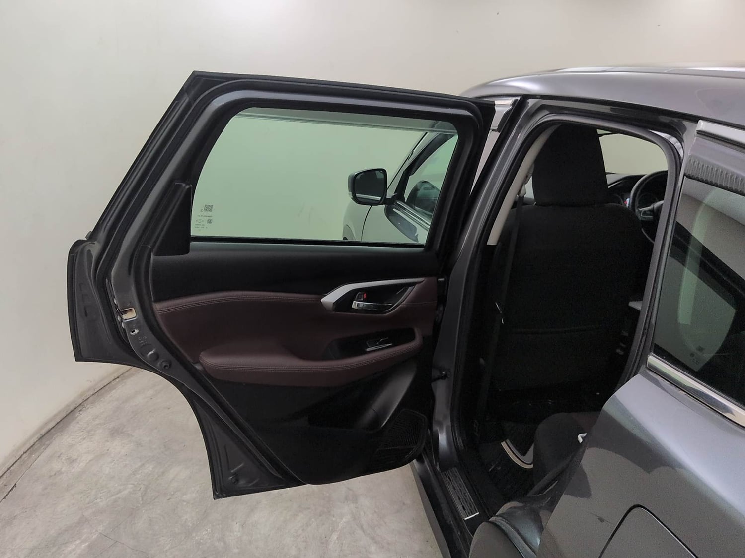 Used 2022 Maruti Suzuki Grand Vitara Zeta Smart Hybrid AT Petrol Automatic interior LEFT REAR DOOR OPEN VIEW